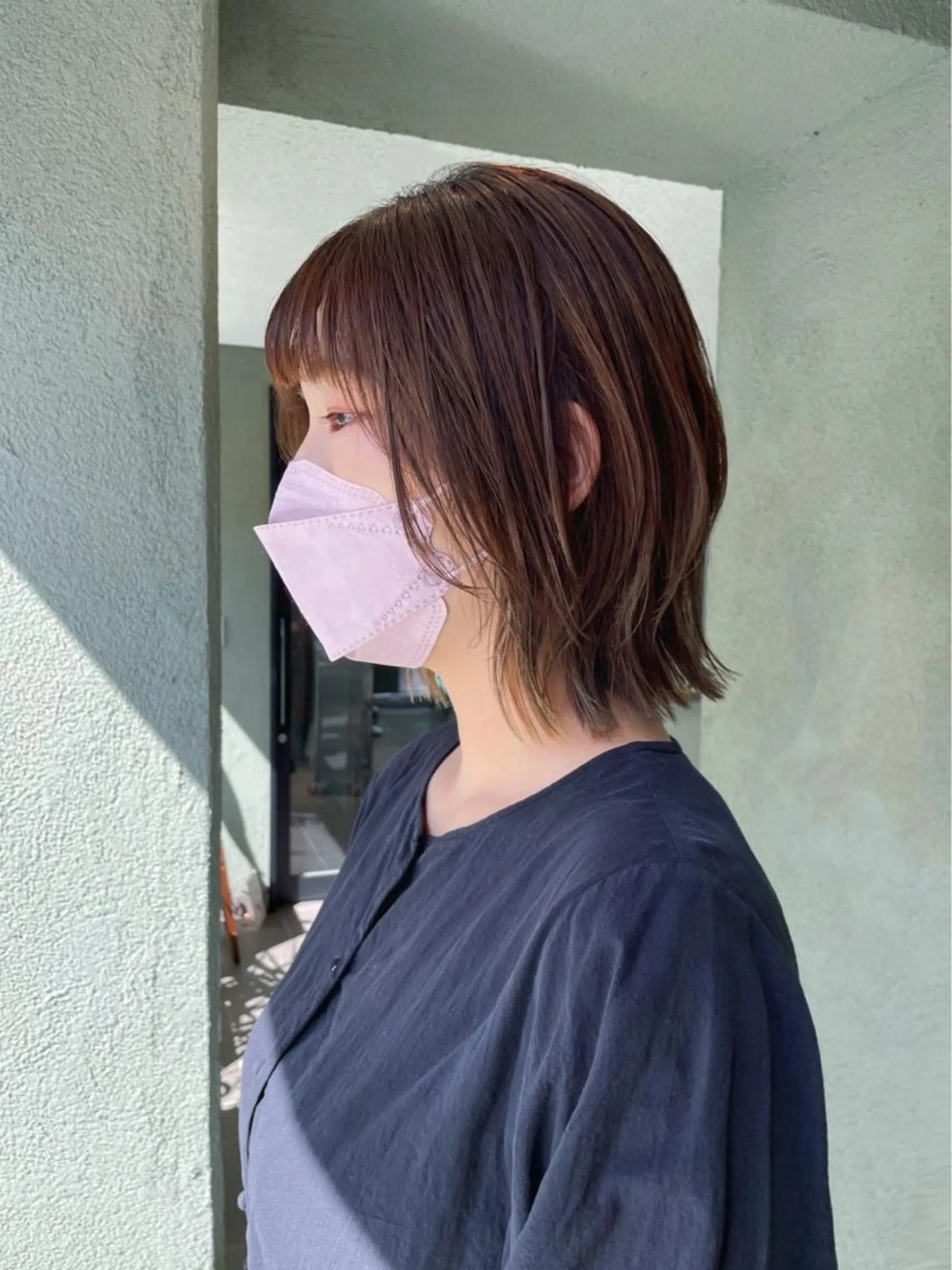 ミディアム カラー ウルフカット カット ヘアカラー HIROKI ” stylistのヘアスタイル