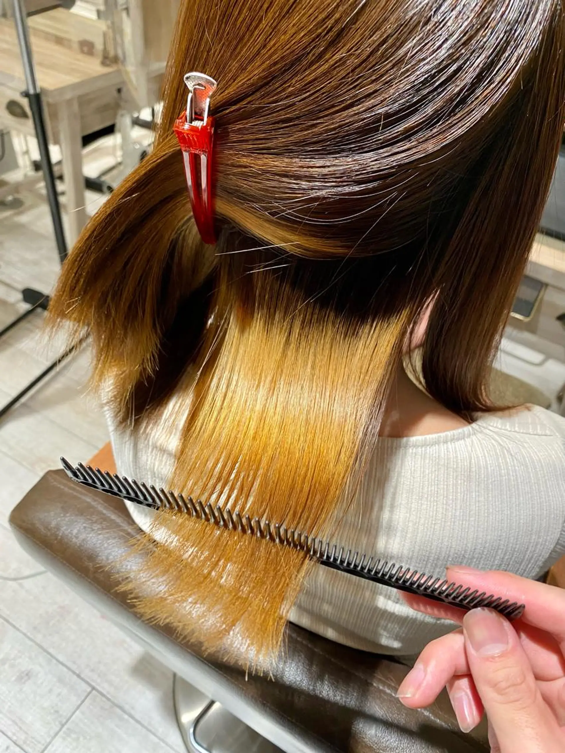 ミディアム SALOWIN調布店所属・ツヤ髪師 kichiのヘアスタイル