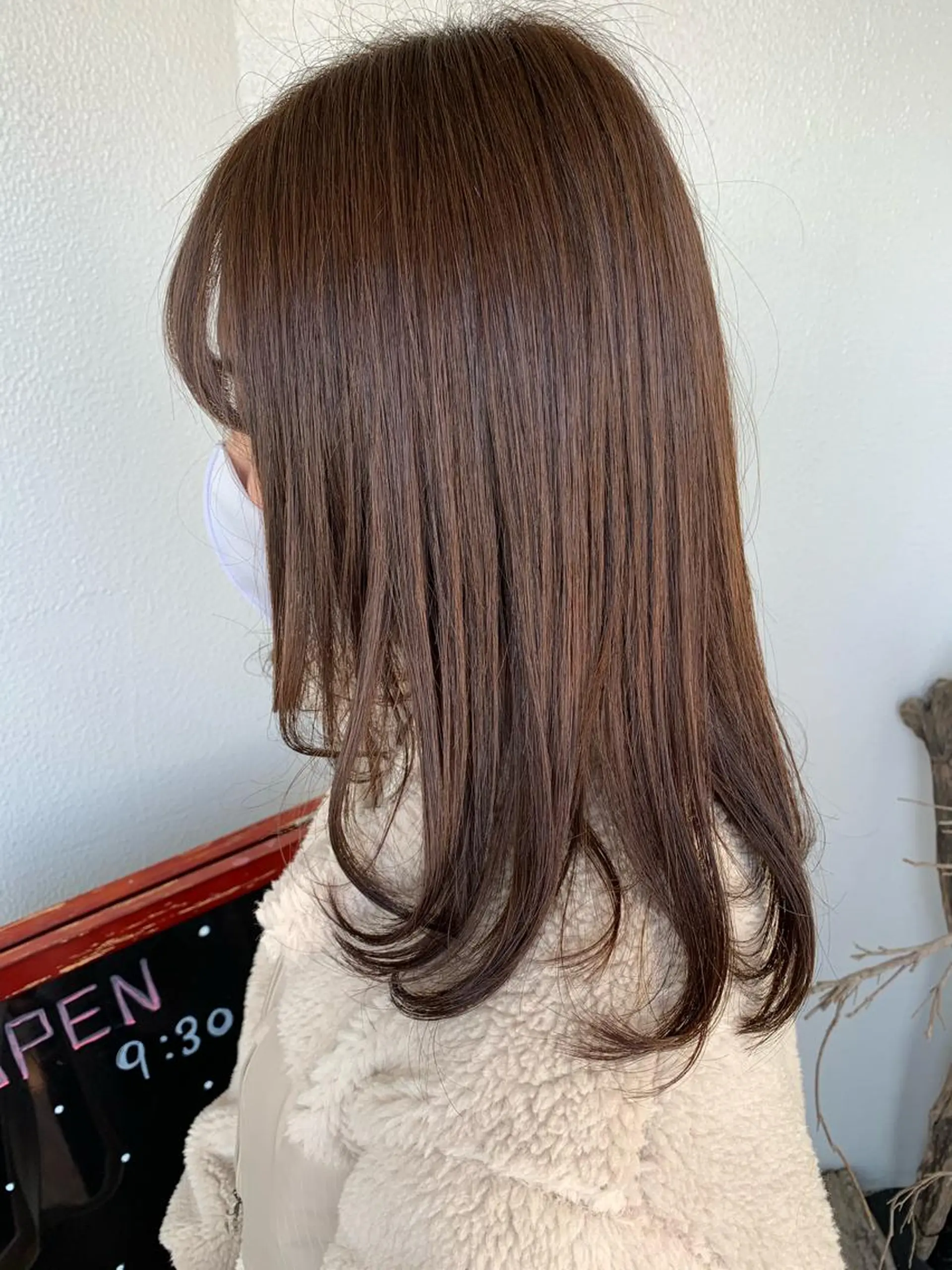 ロング カラー 三野 沙也のヘアスタイル