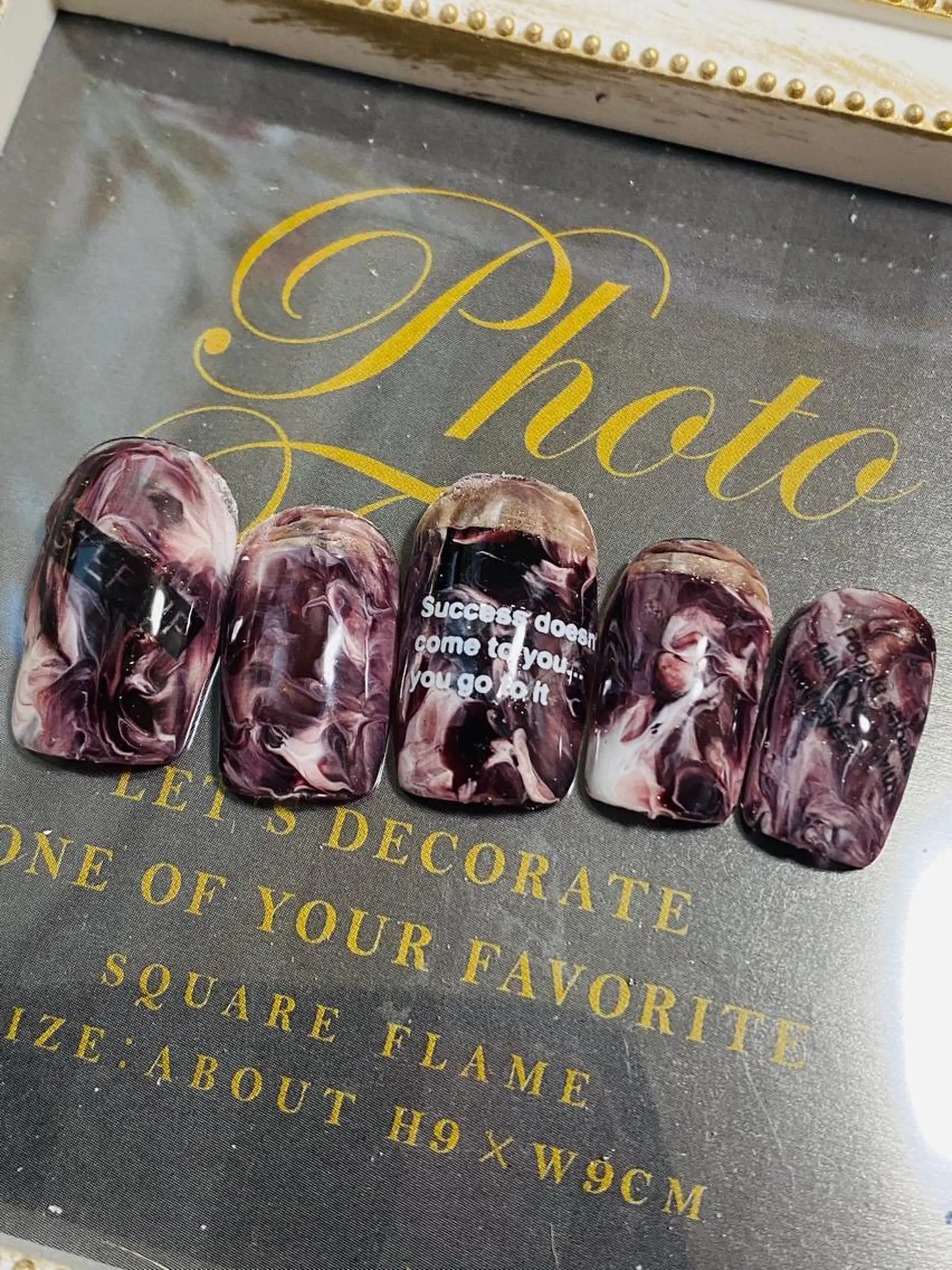 ネイル 大理石ネイル(マーブル) ニュアンスネイル 自宅ネイルサロン ♦️nuance♦️のネイルデザイン