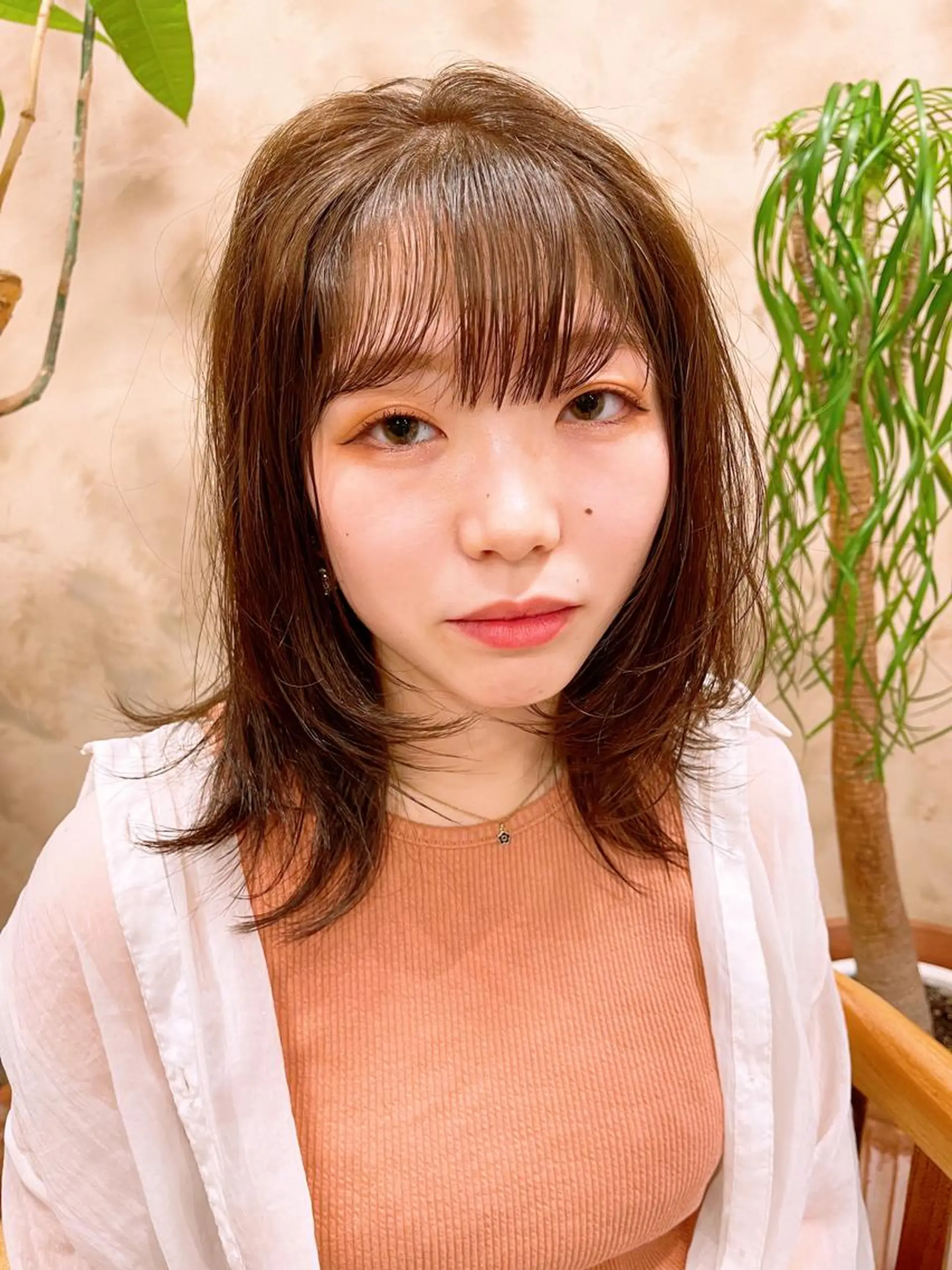 ミディアム カラー パーマ ヘアアレンジ 🐮牛島 一貴🐮のヘアスタイル