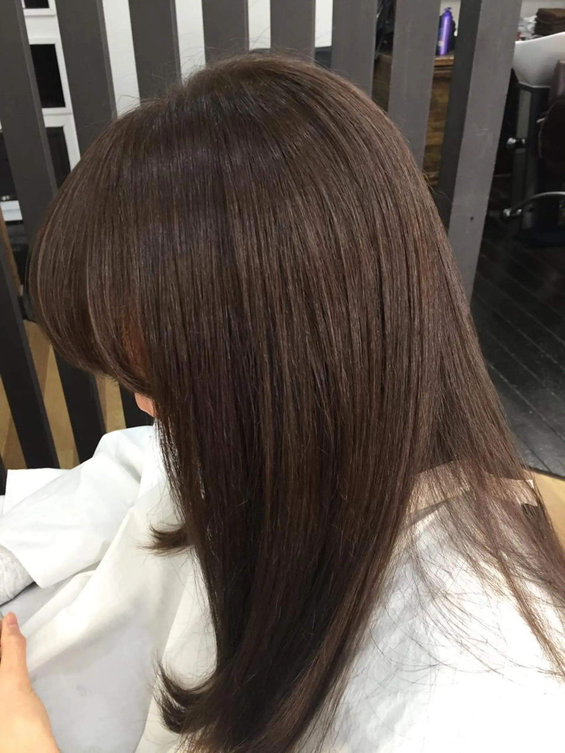 カラー atoll所属・中山 ルミ子のヘアスタイル