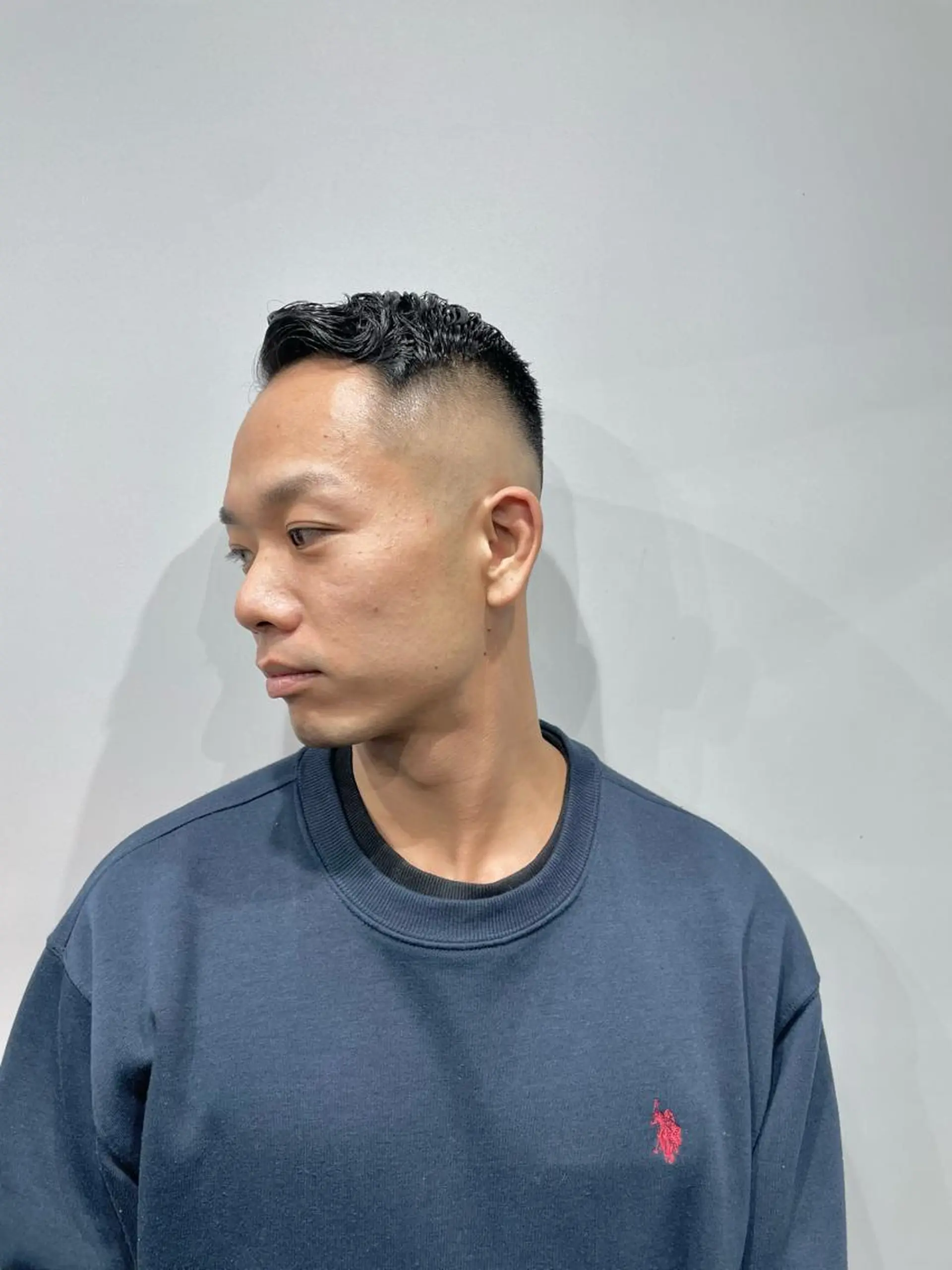 ショート パーマ メンズ 濡れパン 💈メンズパーマ💈 ナカザワ　　リョウのヘアスタイル