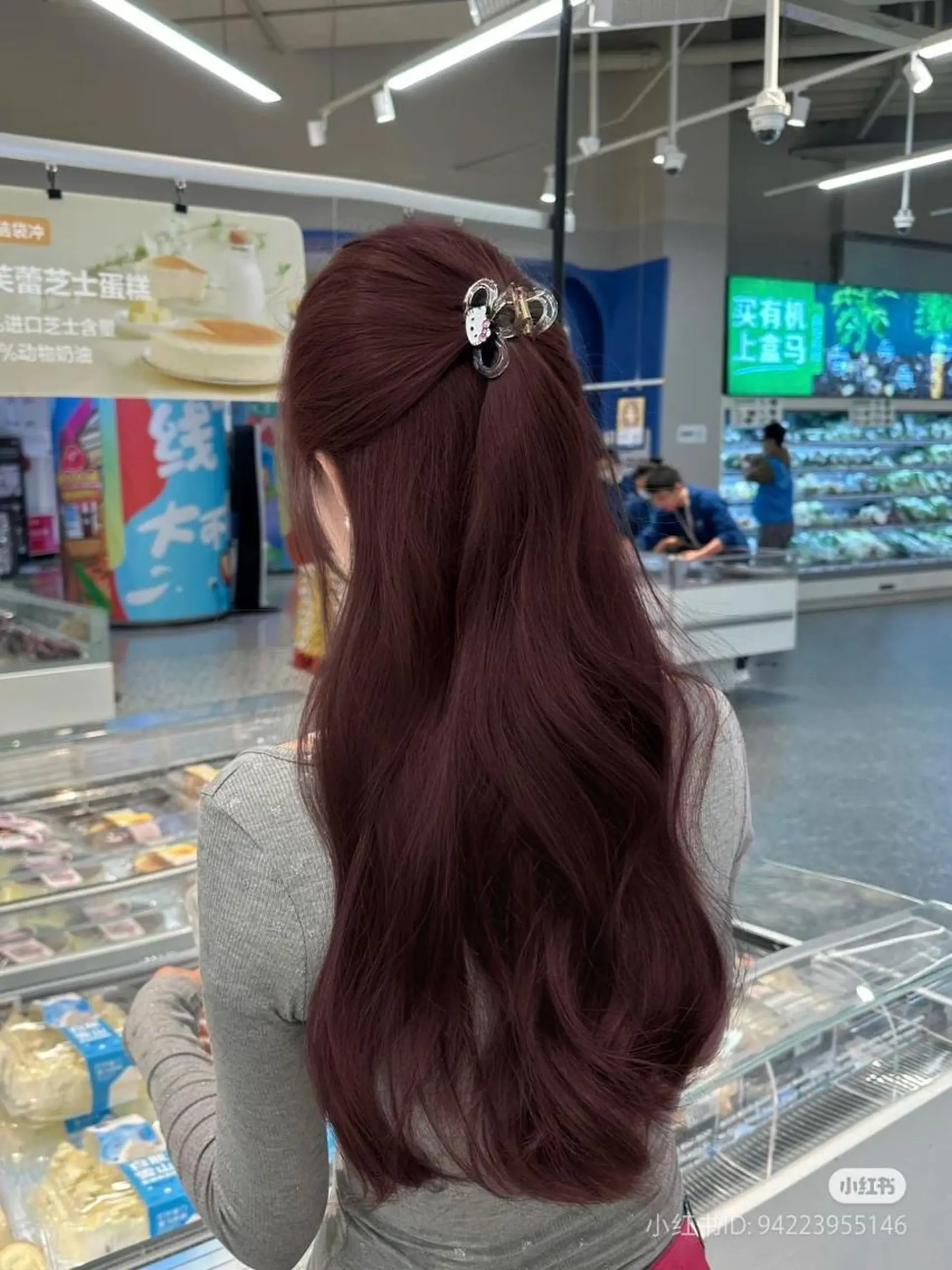 ロング カラー 愛結 暖色カラー🎀🩰のヘアスタイル