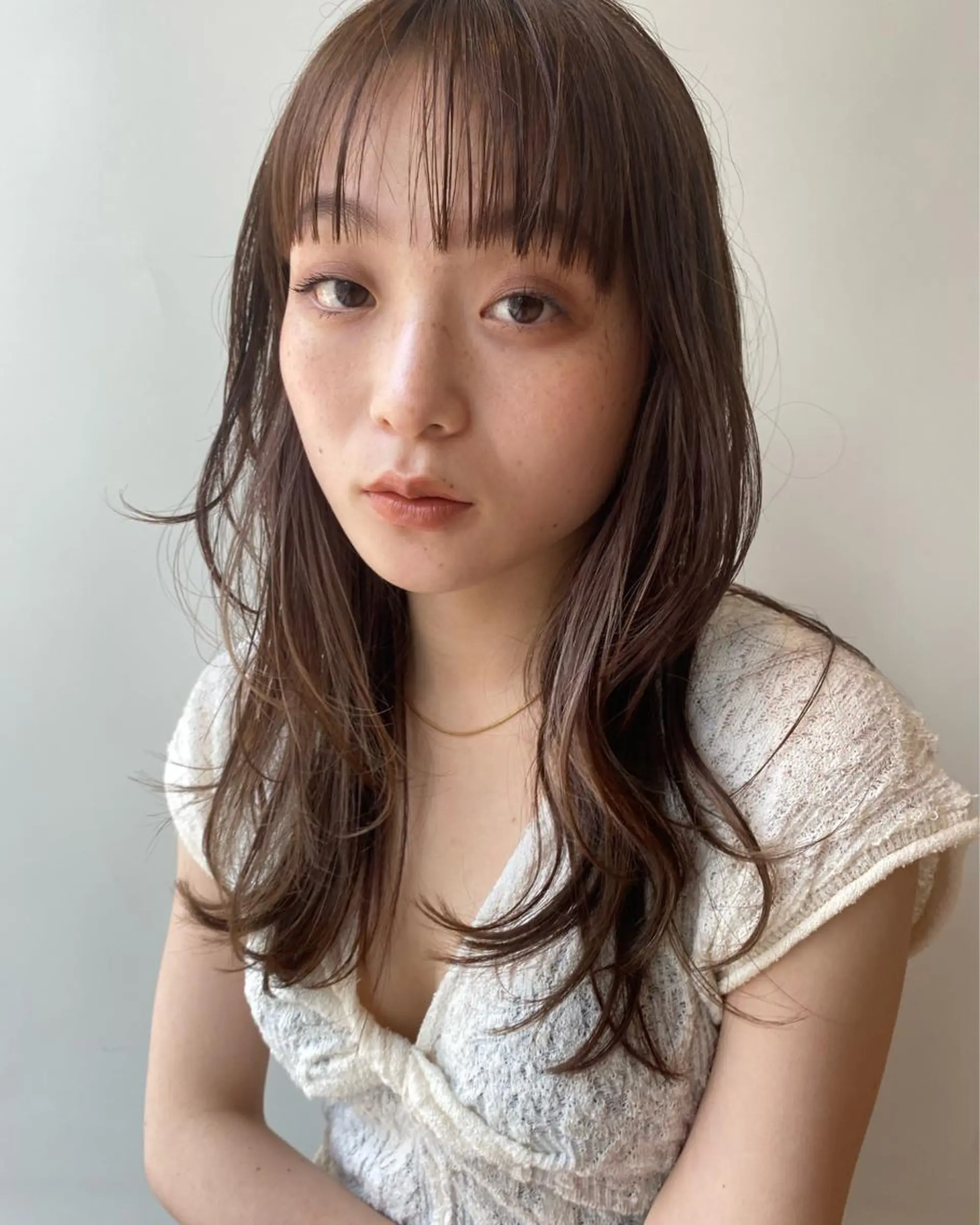 ロング カラー トリートメント shiori/暖色/ レイヤー/似合わせのヘアスタイル