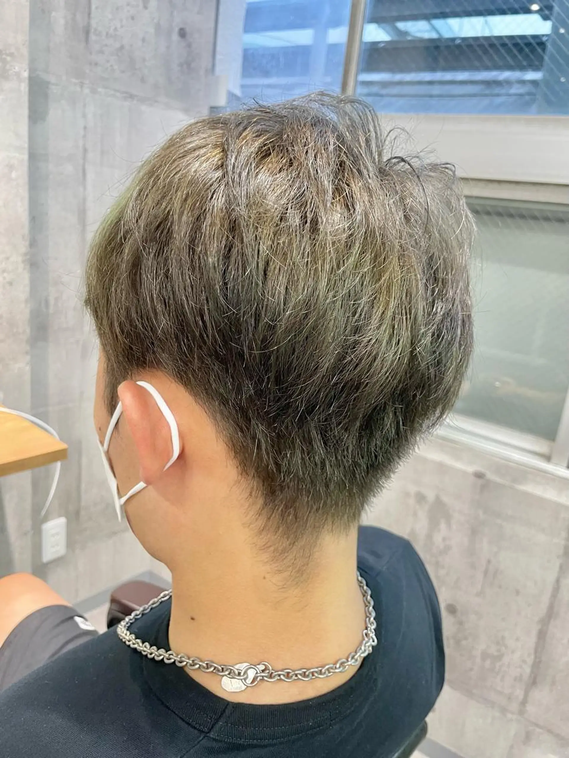 ショート カラー メンズ メンズブリーチ ブリーチ カット タケダケイ /ショート/ボブのヘアスタイル