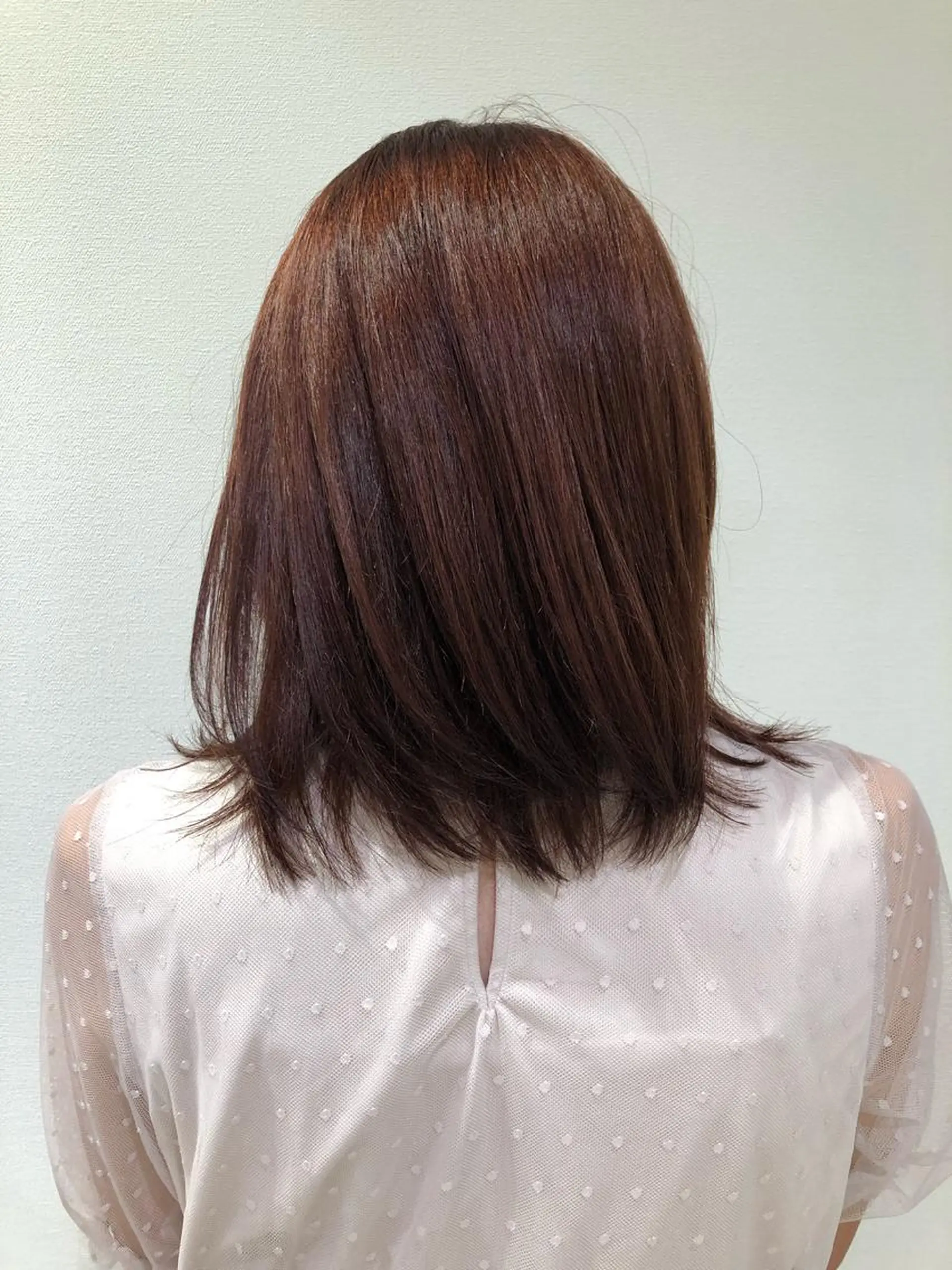 ミディアム カラー 大人女性のショート ・ボブ✂︎沼尻典祥のヘアスタイル