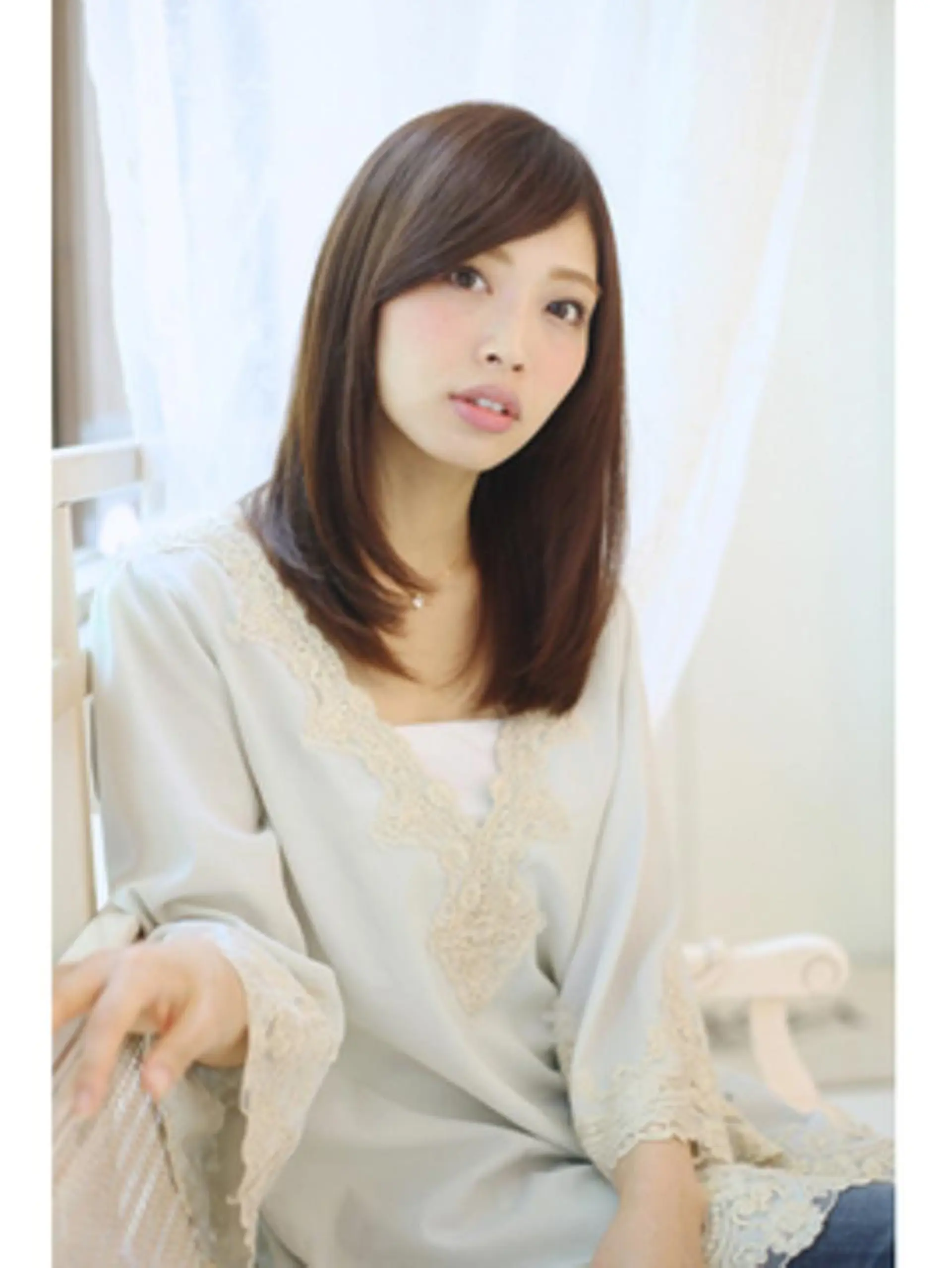 ミディアム カラー パーマ ヘアアレンジ メンズ キッズ ネイル マツエク・マツパ 透明感カラー💖 Stylist佐藤澪のマツエク・マツパデザイン