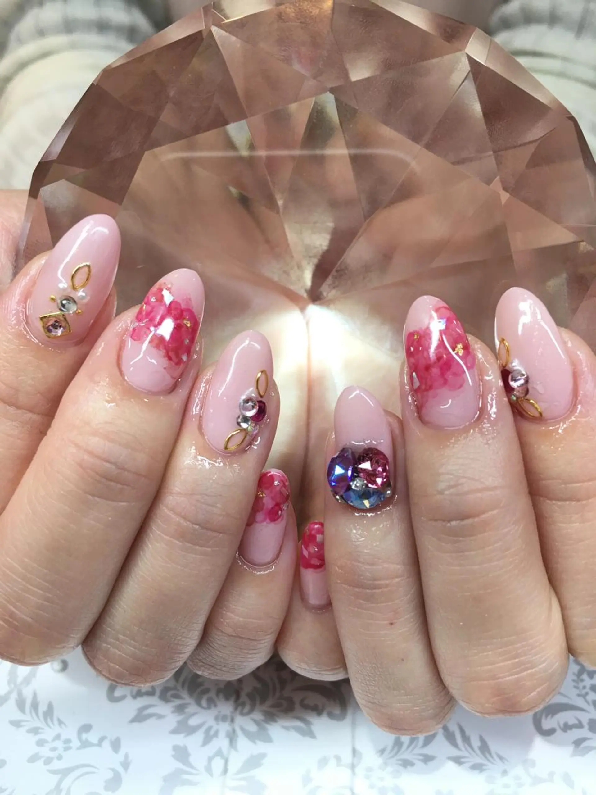ネイル 持ち込み ハンドネイル glow_ nailのネイルデザイン