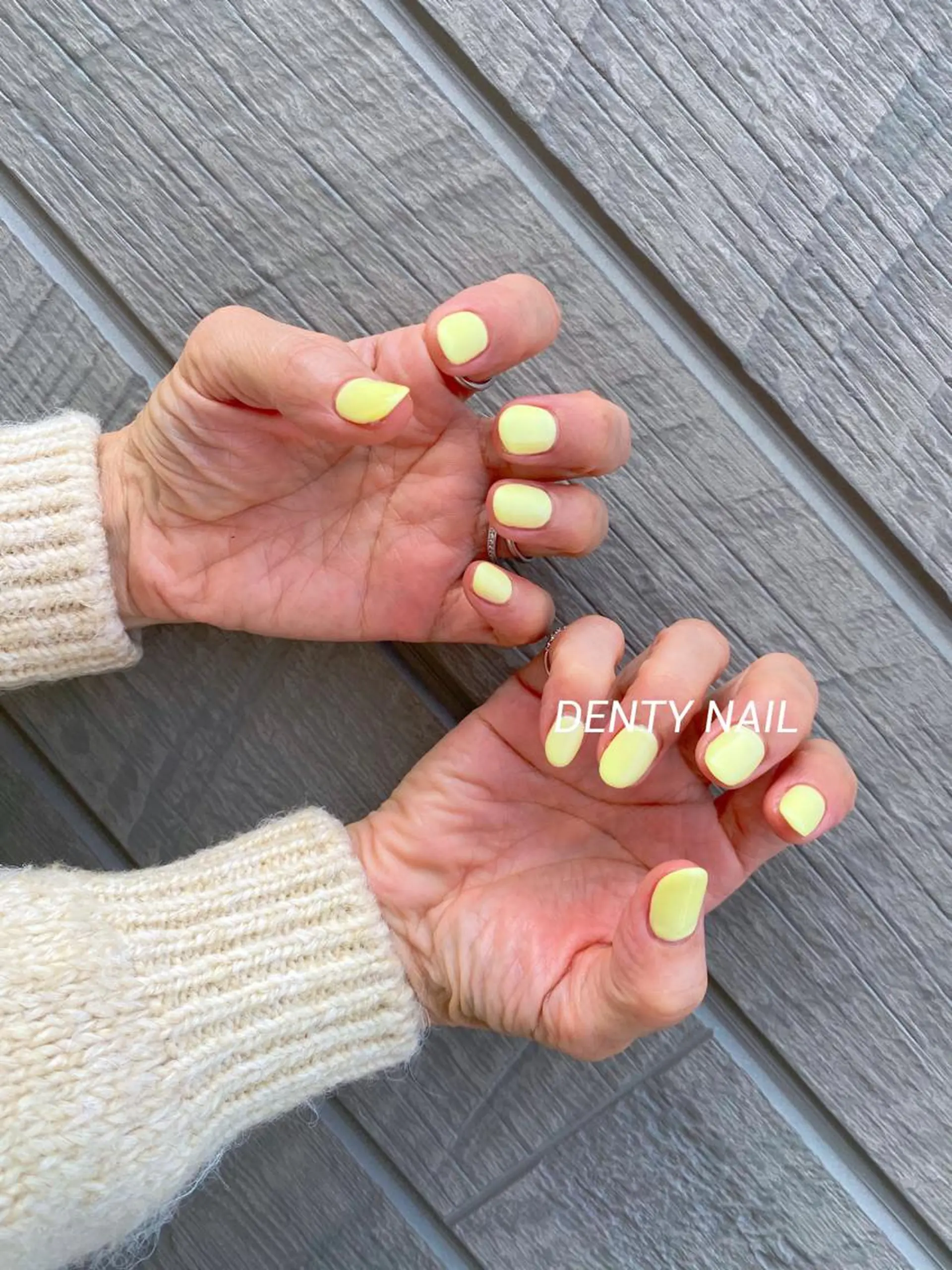 ネイル パステルネイル 黄色 DENTY NAIL所属・DENTY NAIL -ArtRoom-のネイルデザイン