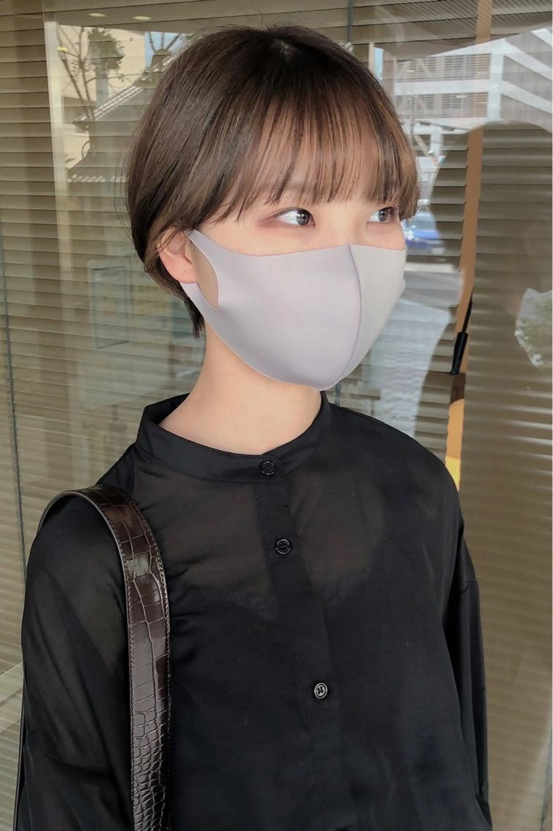 ショート カラー ハピネスクローバー学園前所属・✨ミニモ指名奈良1位 ✨濱崎のヘアスタイル