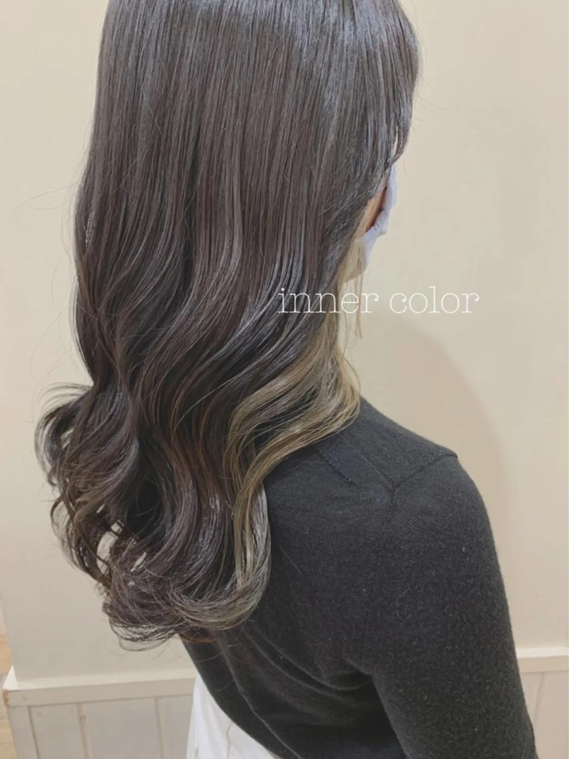 セミロング カラー カット ヘアカラー トリートメント ぱつっとボブ/ 小野あかねのその他イメージ