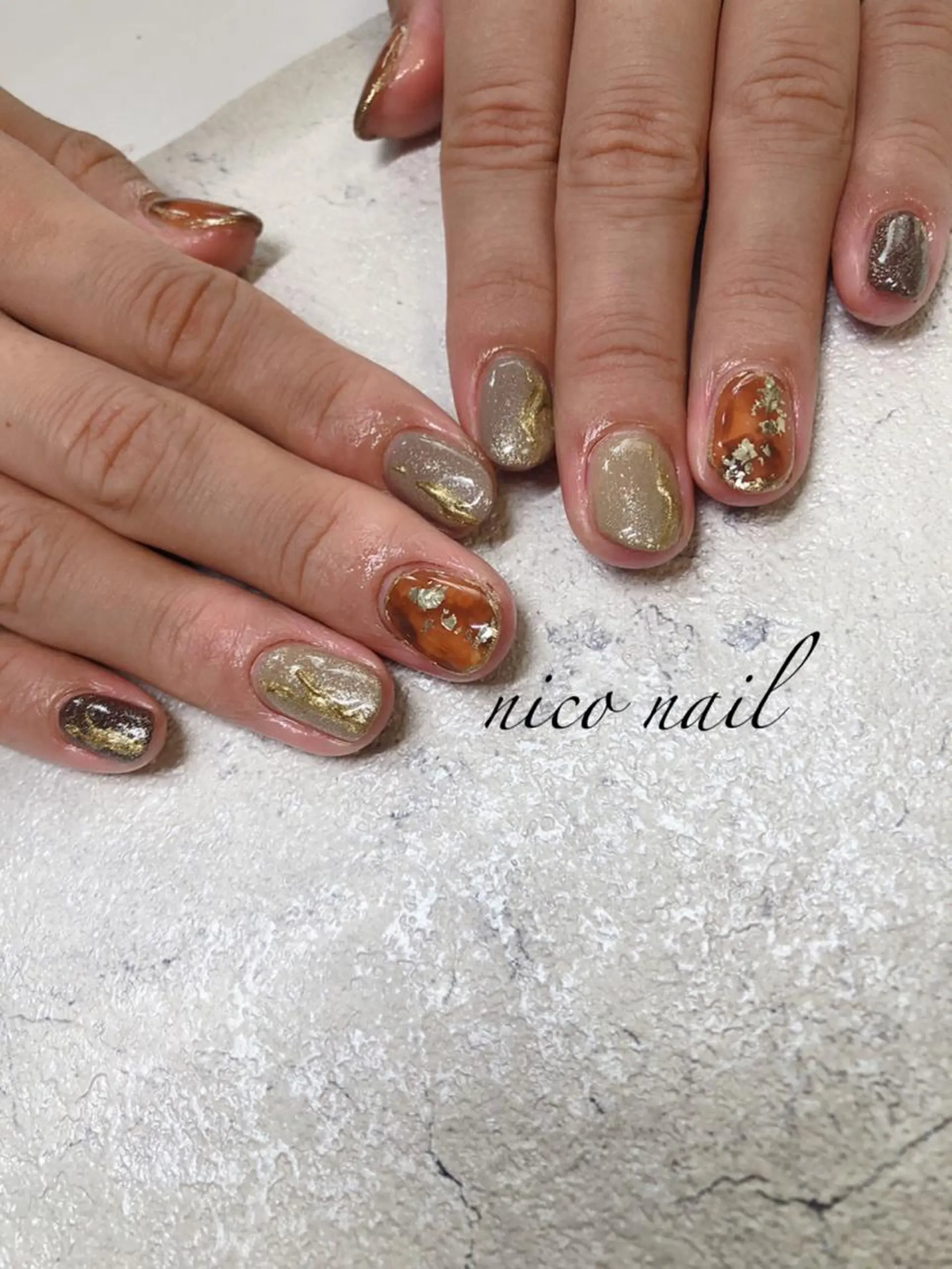 ネイル 香芝市ネイルサロン nico nailのネイルデザイン