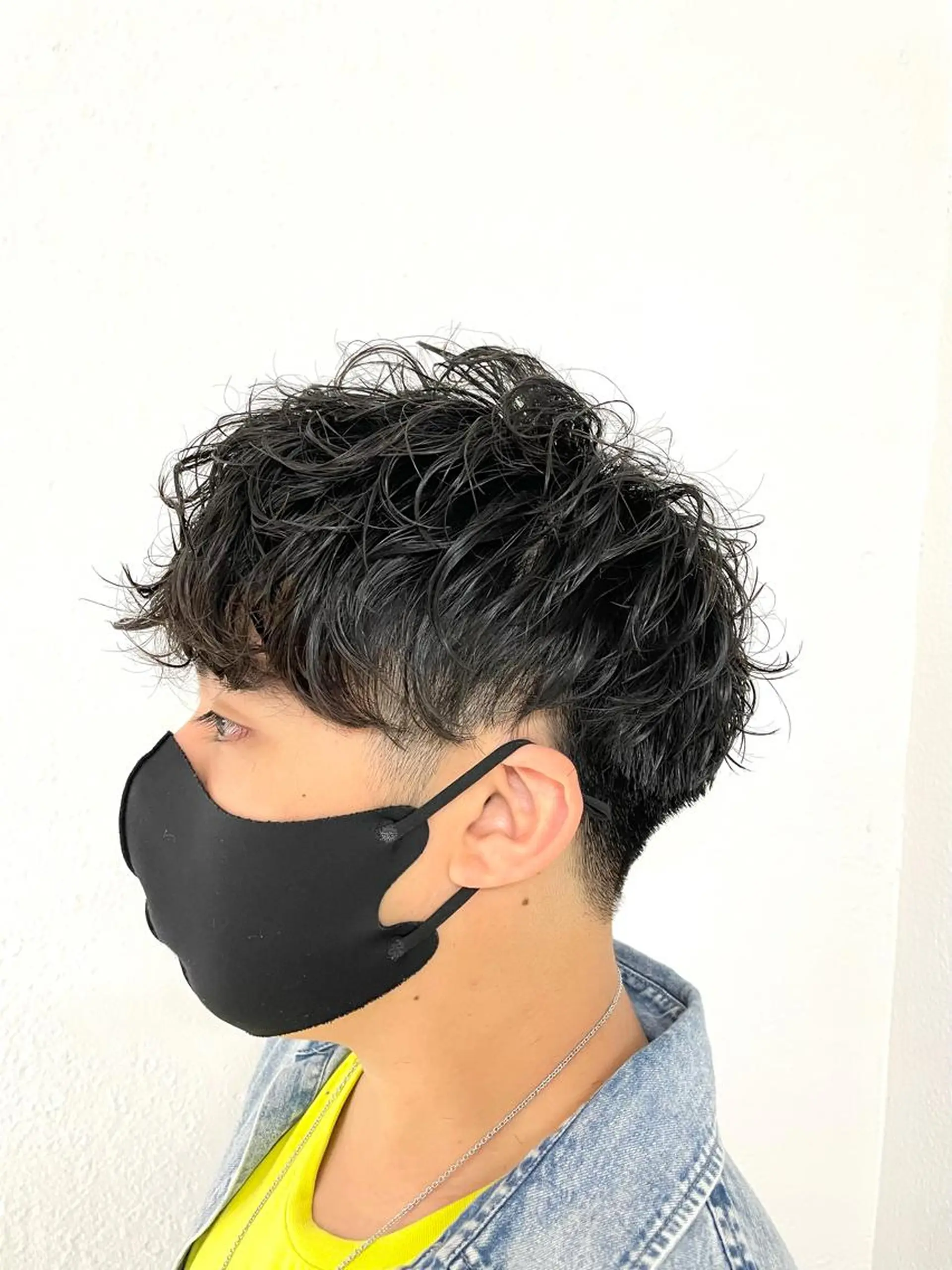 ショート パーマ メンズ マッシュ メンズパーマ マッシュヘア スパイラルパーマ カット ヘッドスパ 【東北メンズヘア1 位受賞🥇】本間祐太のヘアスタイル