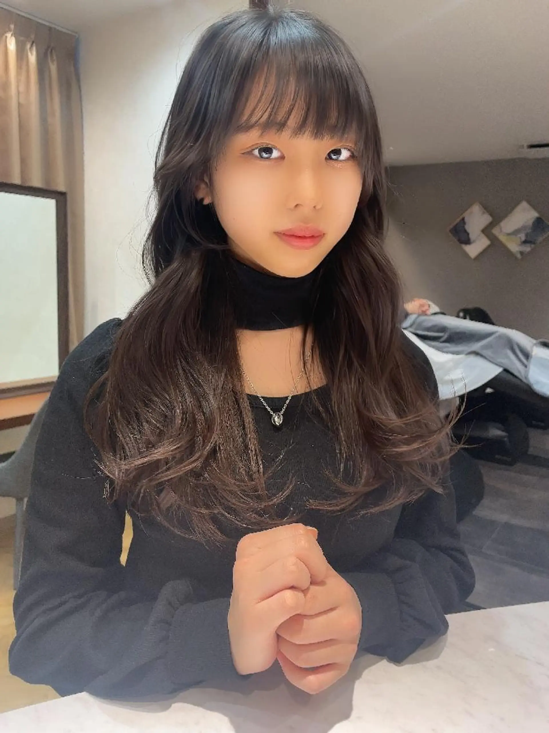 ロング 韓国風ヘア 『タケル』が叶える✨ 熊本🥇暖色カラーのヘアスタイル