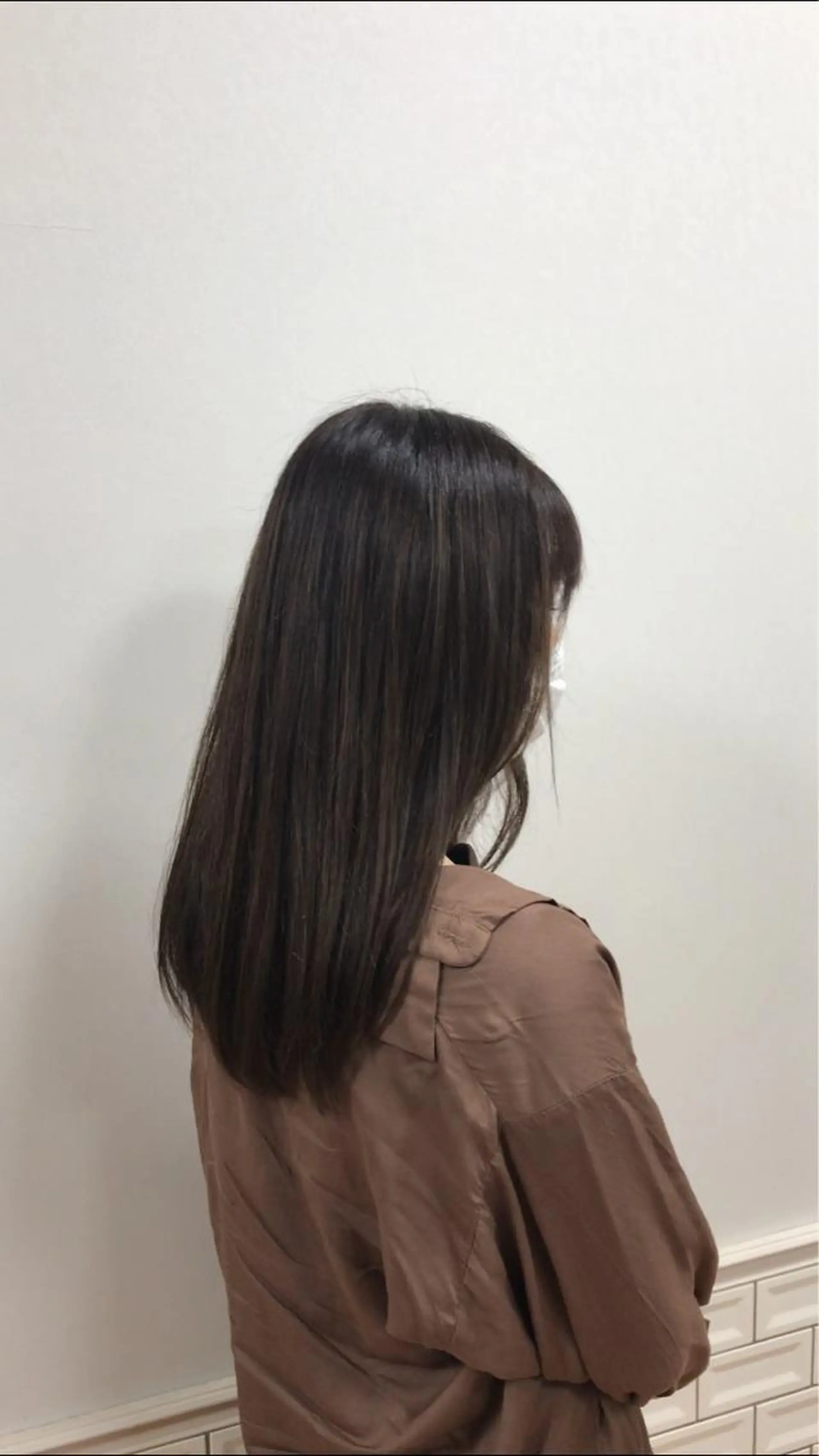 ミディアム カラー [髪質改善] 北生駒 店長/古居聖理のヘアスタイル