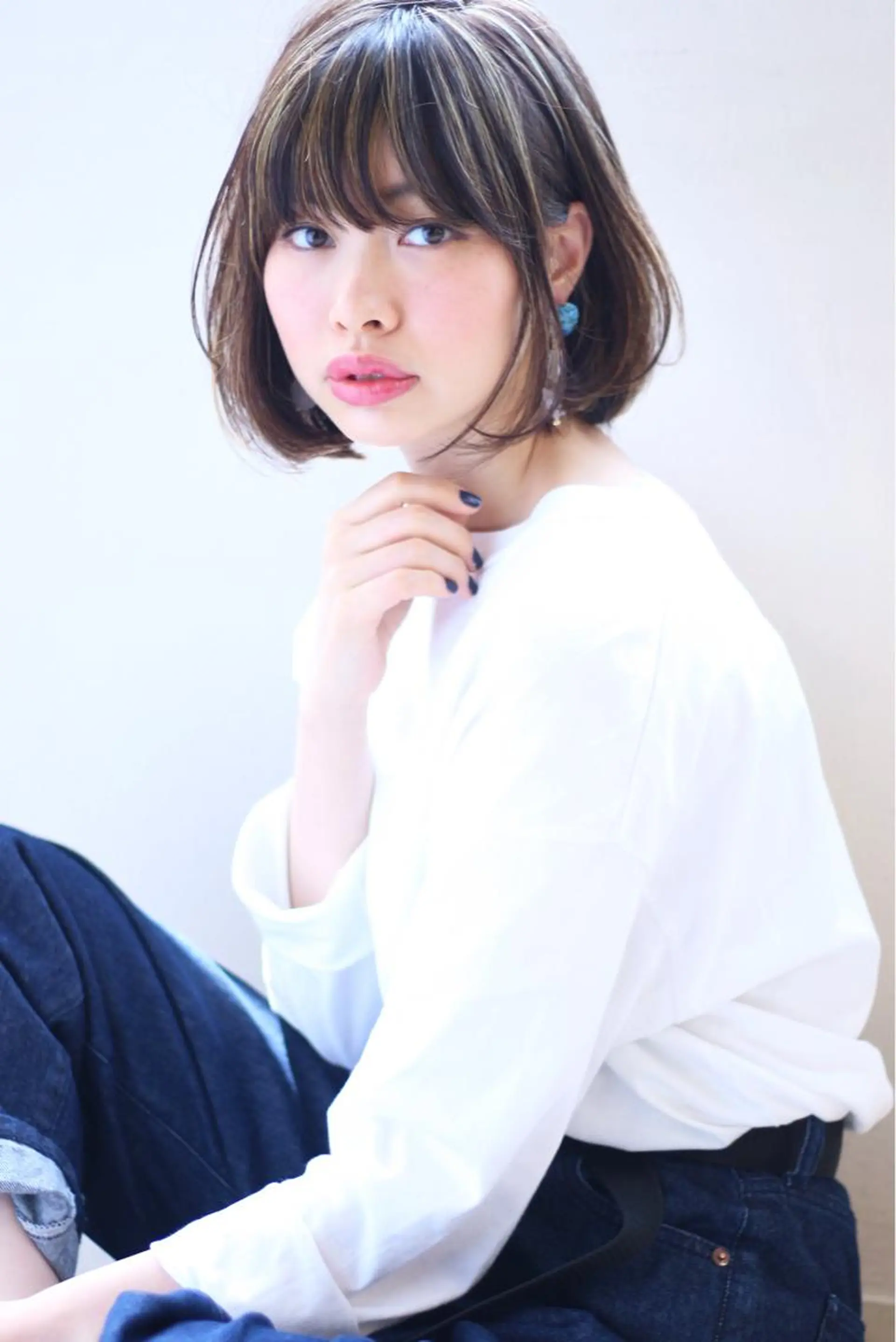 ショート ボブ 鎌倉 彩のヘアスタイル