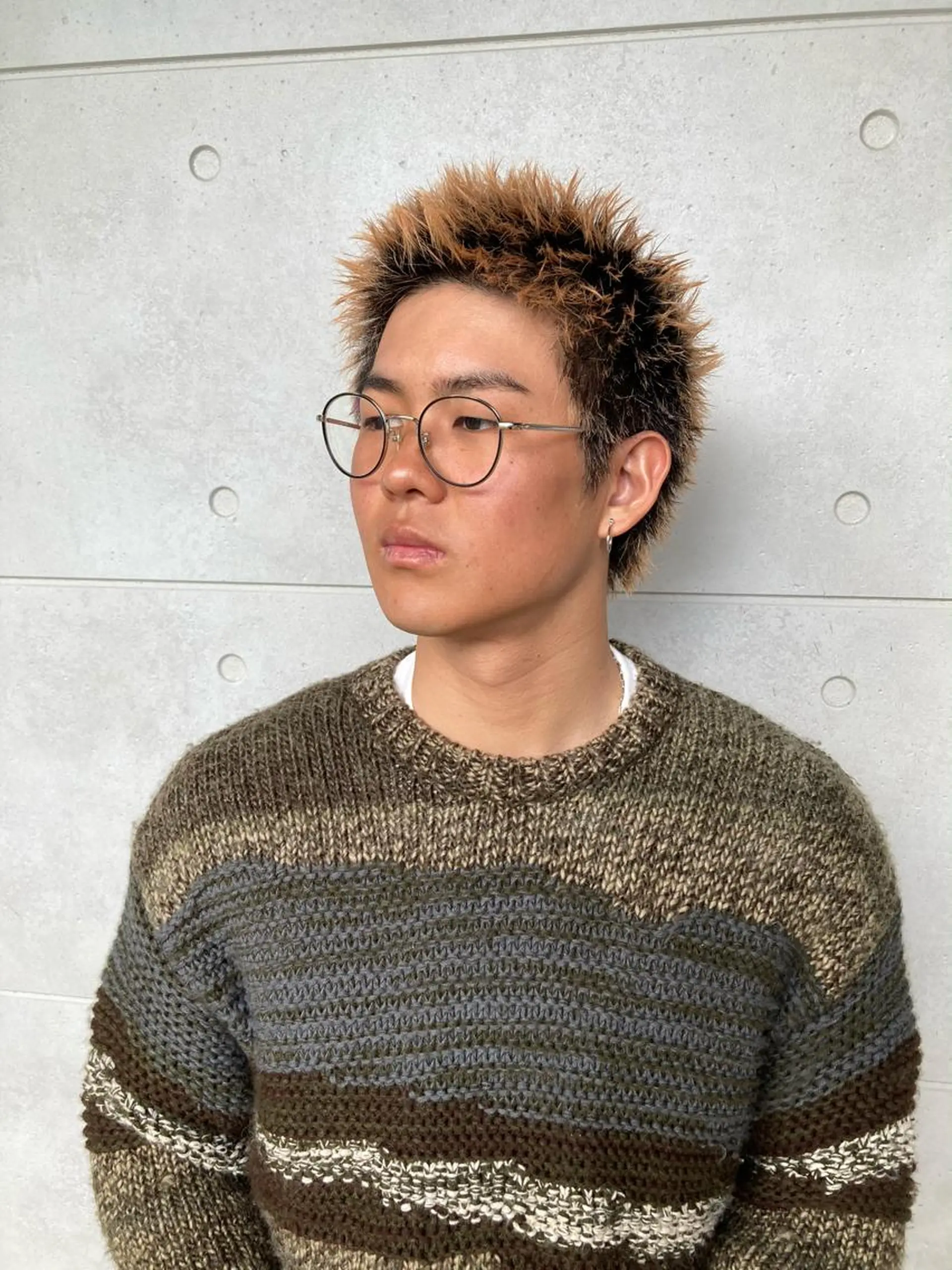 ショート カラー メンズ メンズ特化❤️‍🔥 パーマ職人江口佳乃のヘアスタイル