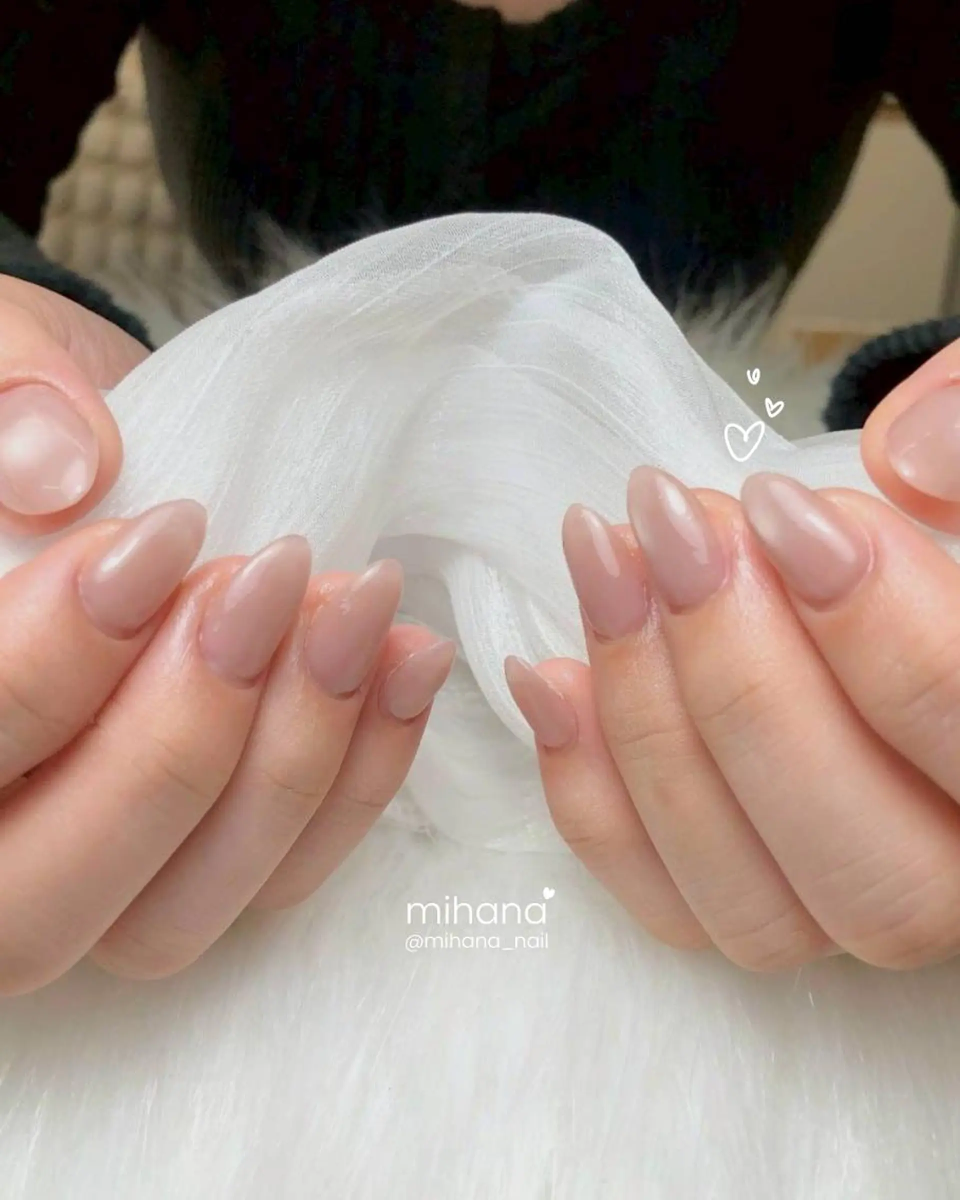 ネイル ジェルネイル 韓国ネイル パラジェル ワンホンネイル MIHANAネイル 西川口店のネイルデザイン