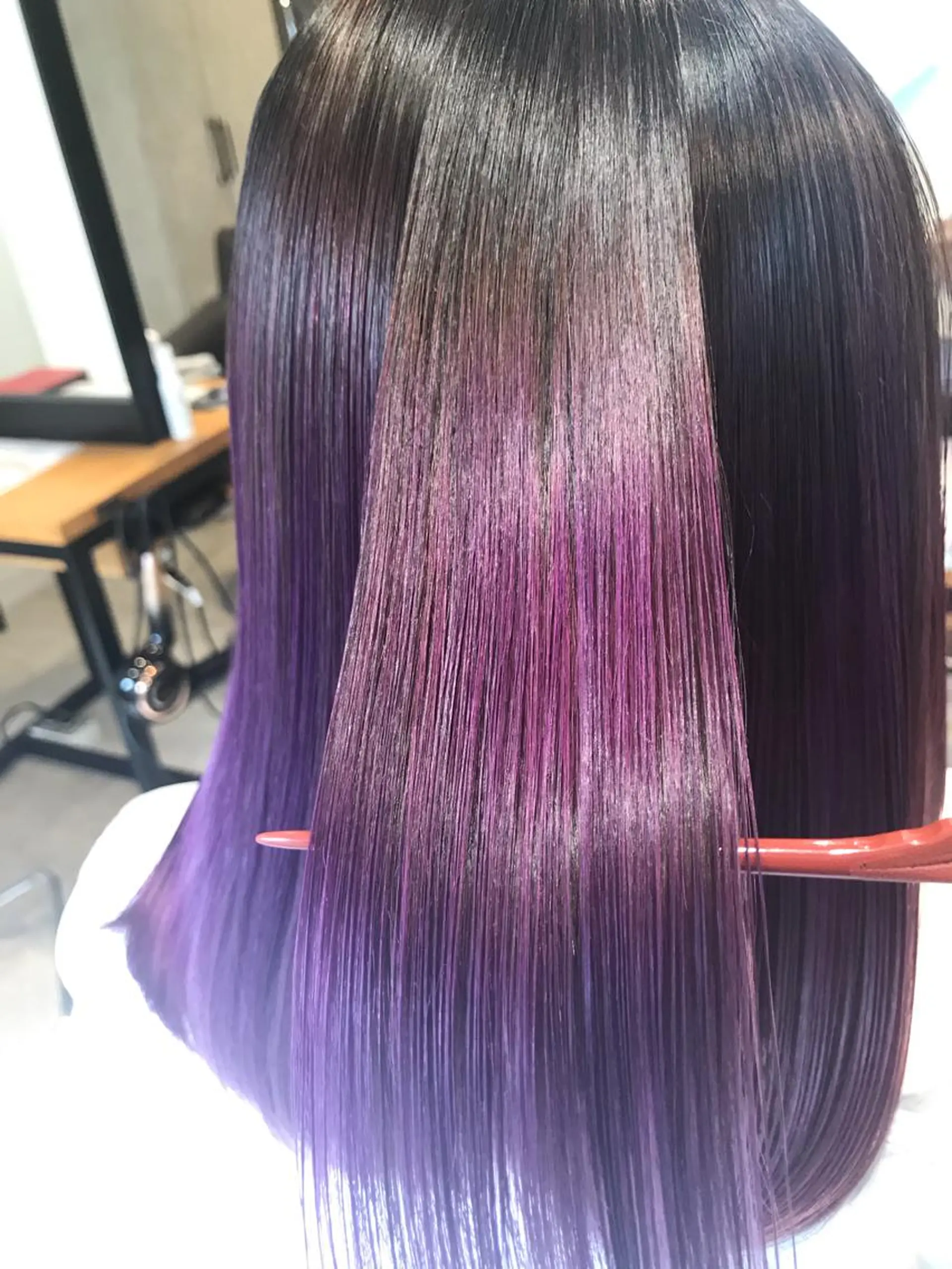 セミロング Emerge渋谷店　［エマージュ］所属・美髪縮毛矯正No1 toshiのヘアスタイル