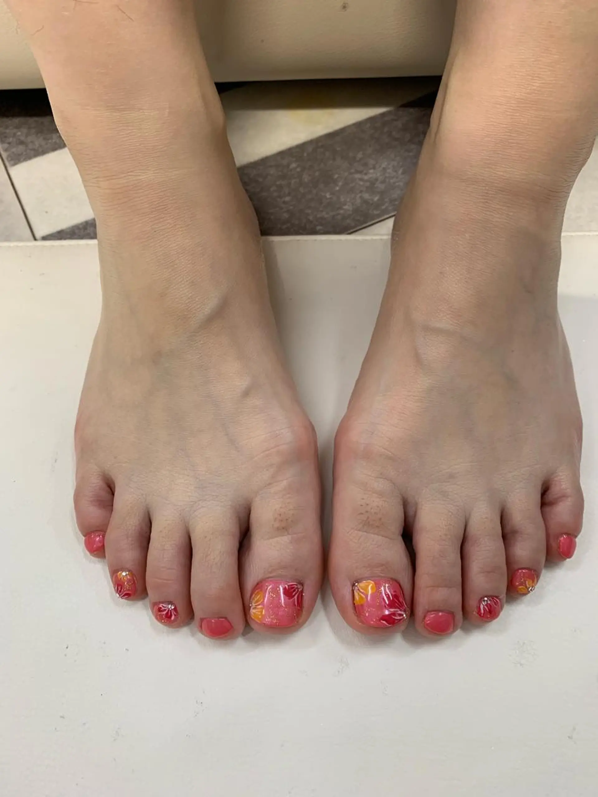 ネイル アートネイル 持ち込み 春ネイル Mule Beauty Salon所属・ミュール ビューティーサロンのネイルデザイン