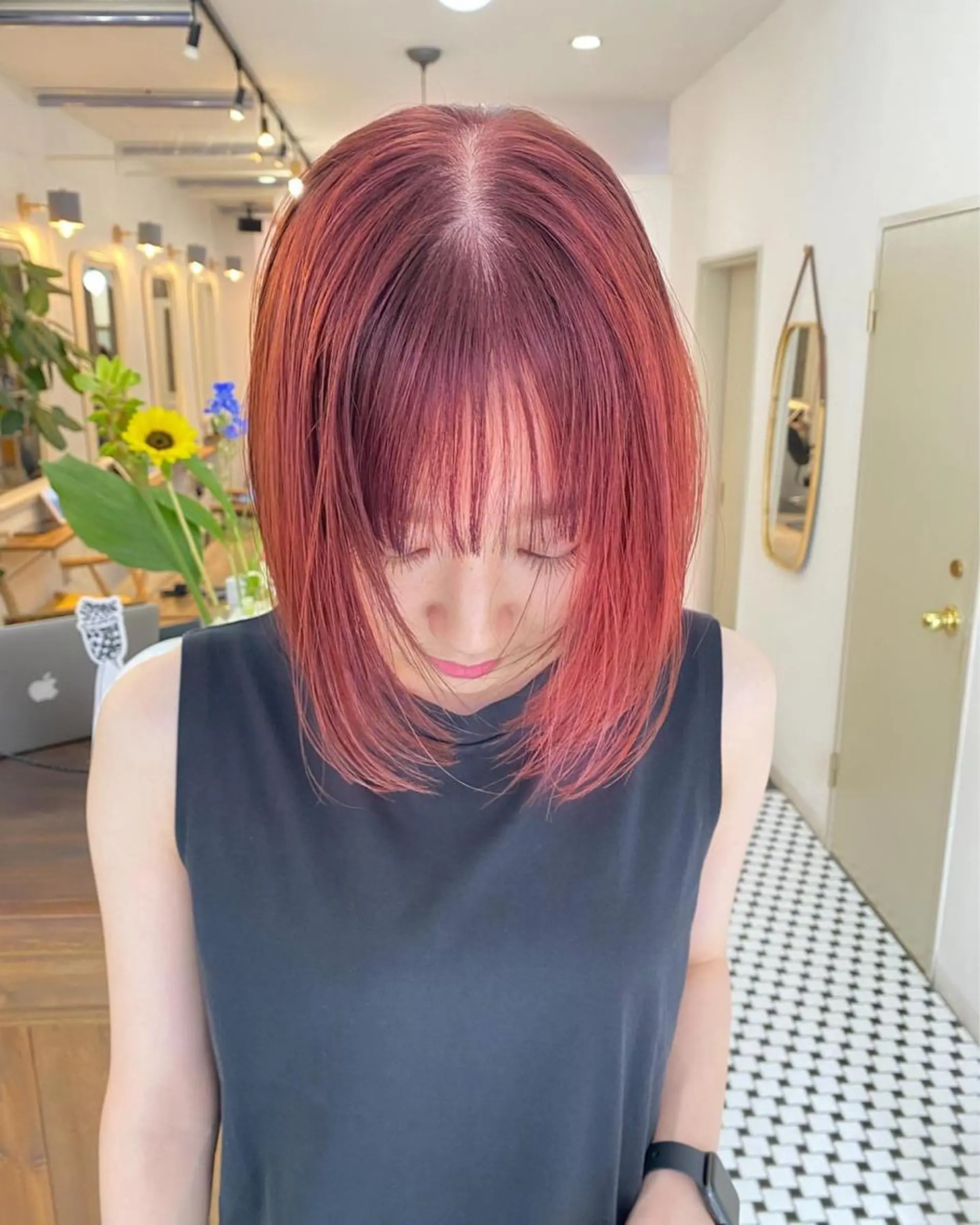 ショート masa/ボブ特化/ ぷつっとボブのヘアスタイル