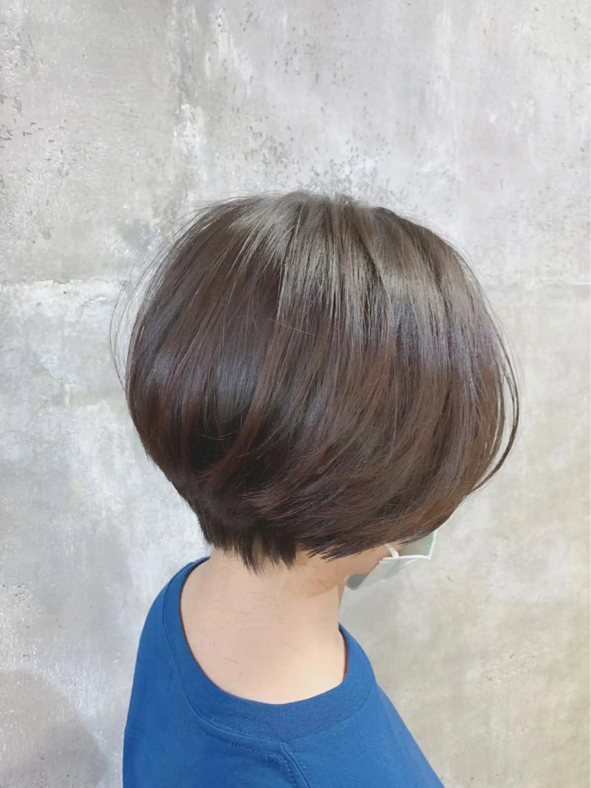 ショート ボブ くびれヘア ショートヘア アポロ横浜所属・💎桑原勇志/ ショート/ハイトーンのヘアスタイル