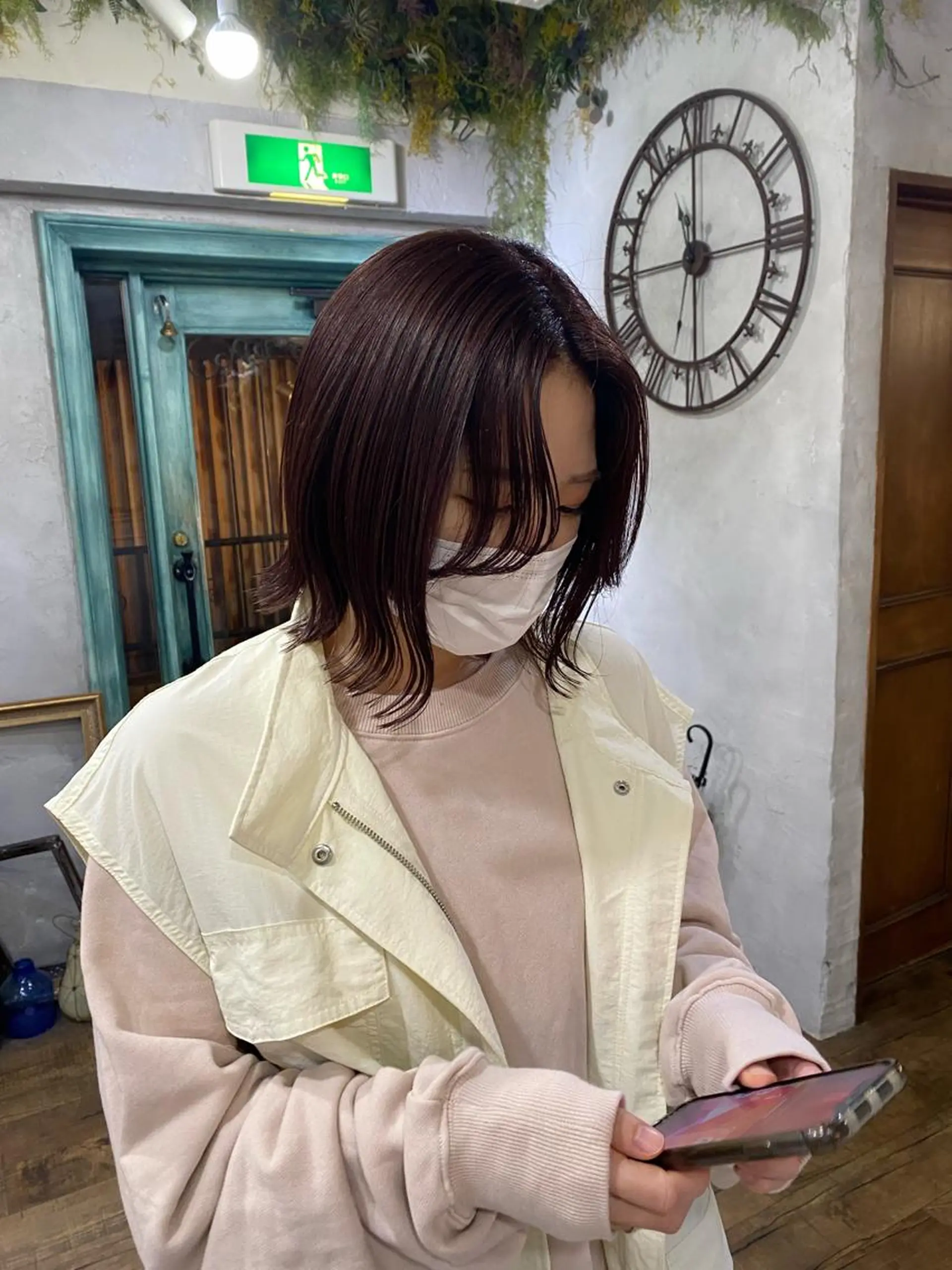 ミディアム カラー nico...所属・🌼🌿 百瀬知未🌿🌼のヘアスタイル