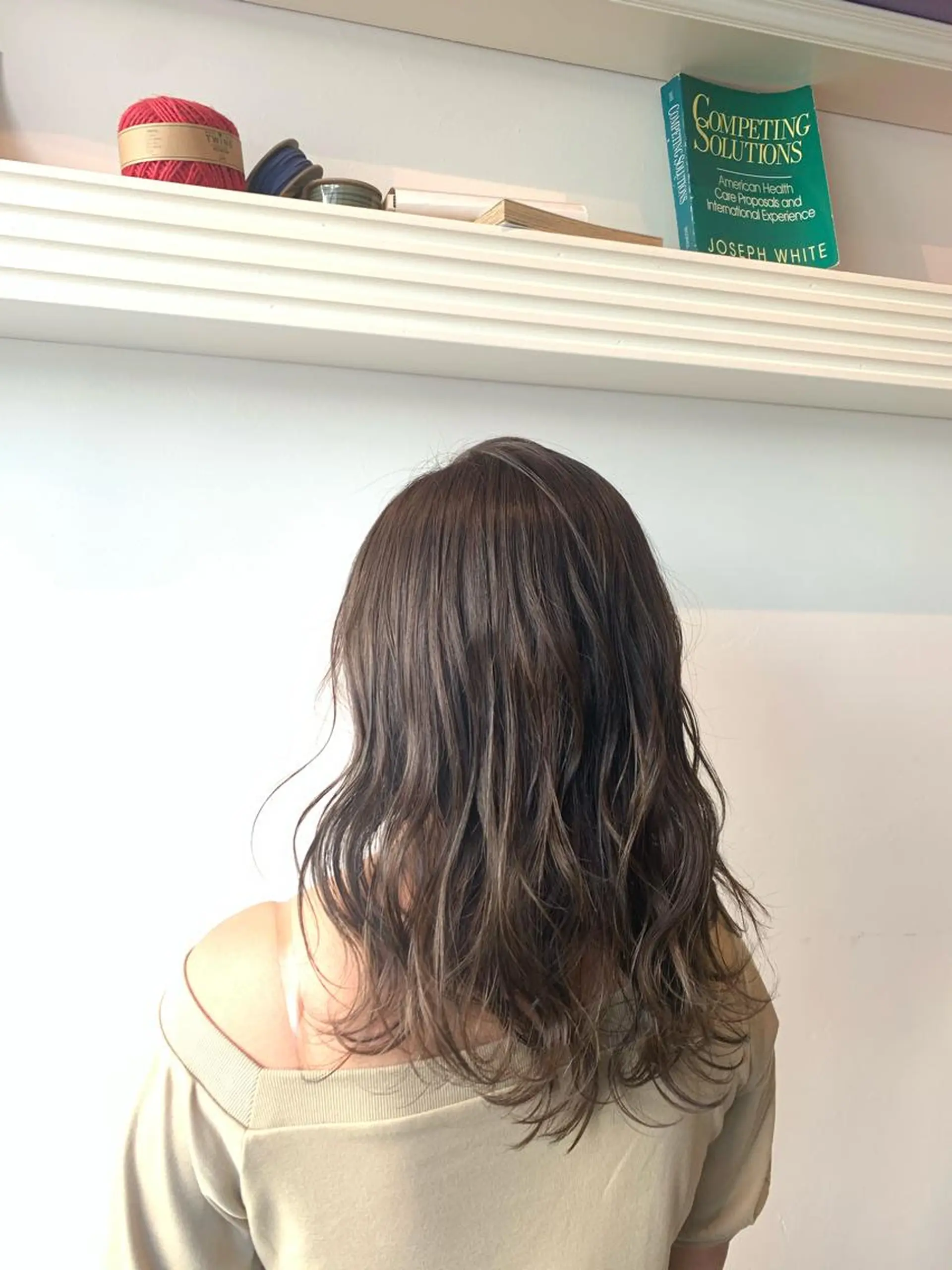 ミディアム カット ヘアカラー トリートメント ヘッドスパ ヘアセット 大宮/山口 竣也のヘアスタイル