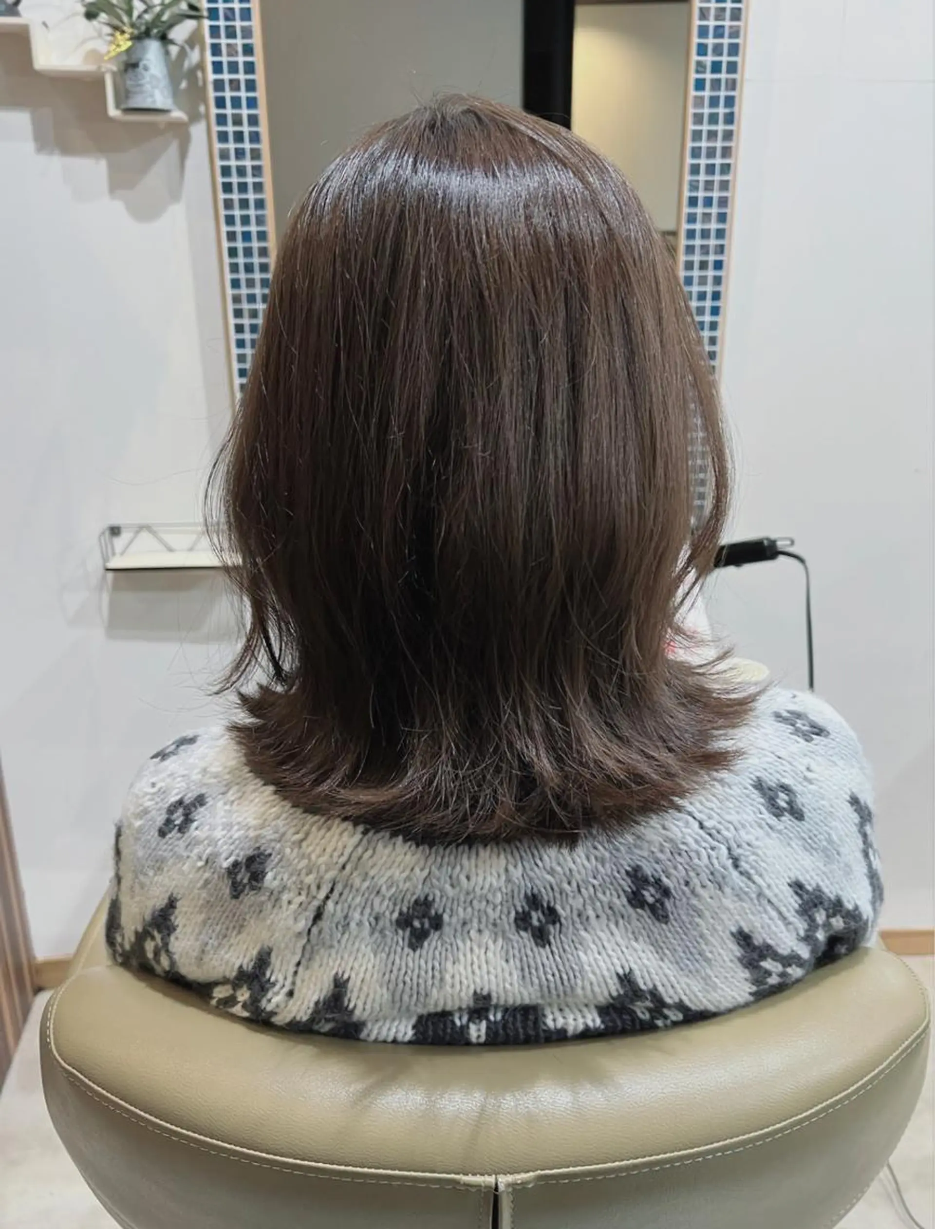 ミディアム カラー ベージュカラー ブリーチ ケアブリーチ 透明感カラー デザインカラー カット ヘアカラー トリートメント 五反田　美容院☆張 明星☆韓国ヘアのヘアスタイル