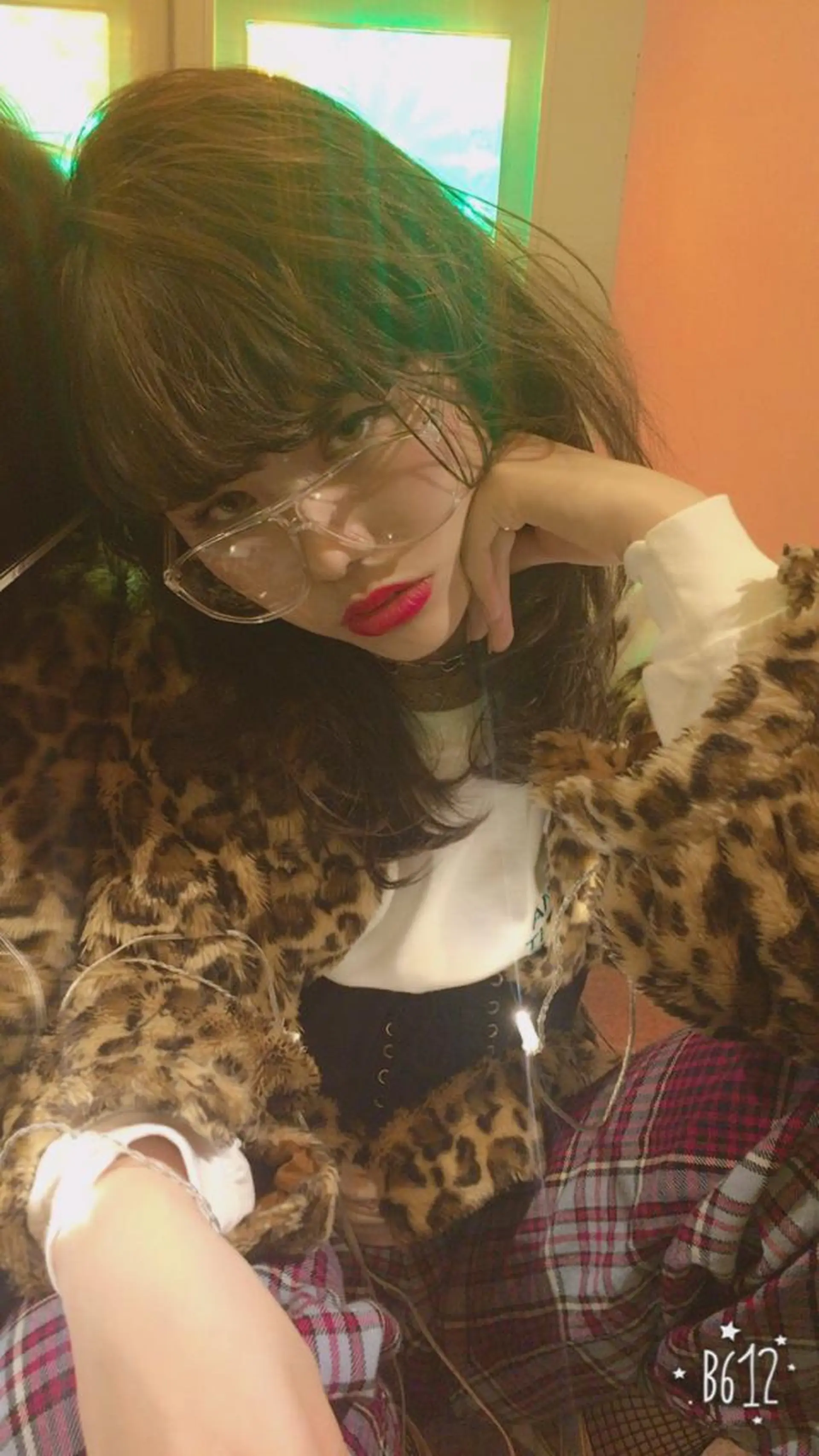 ロング パーマ ウルフカット／吉村 桃子のヘアスタイル