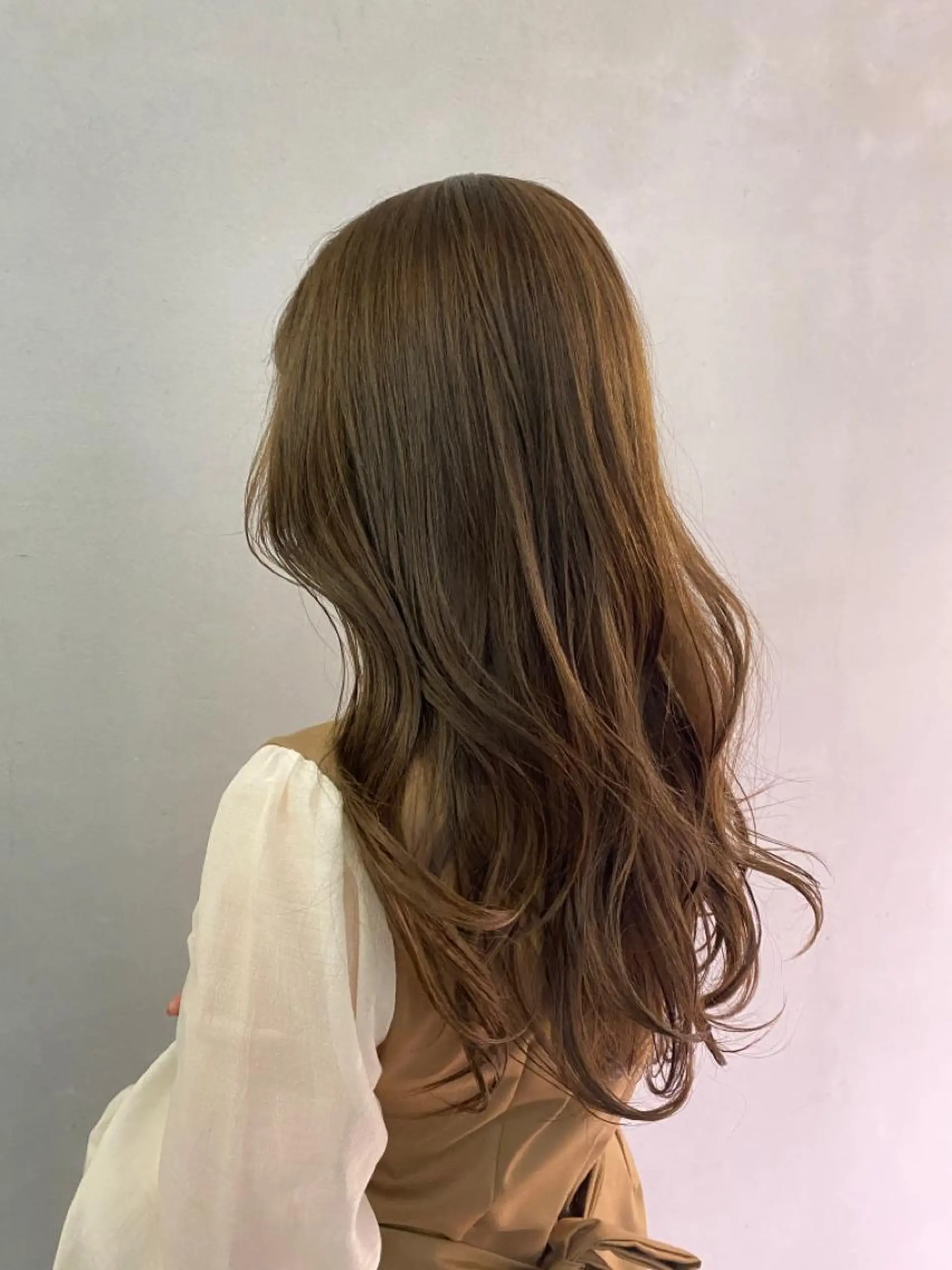 セミロング カラー 透明感カラー とびまつ /ショート/脱白髪染のヘアスタイル