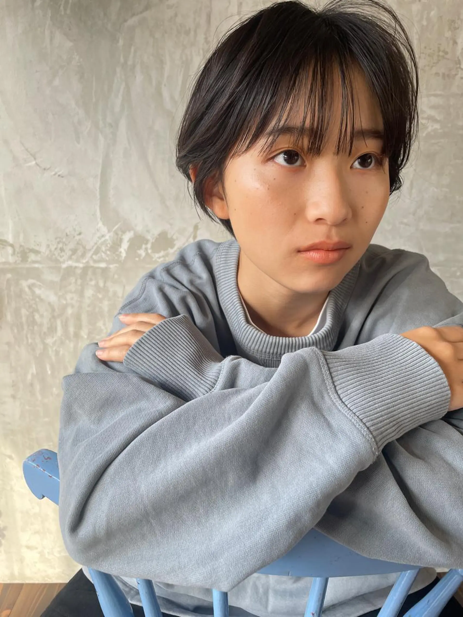 ショート ショートヘア カット さの あやねのヘアスタイル