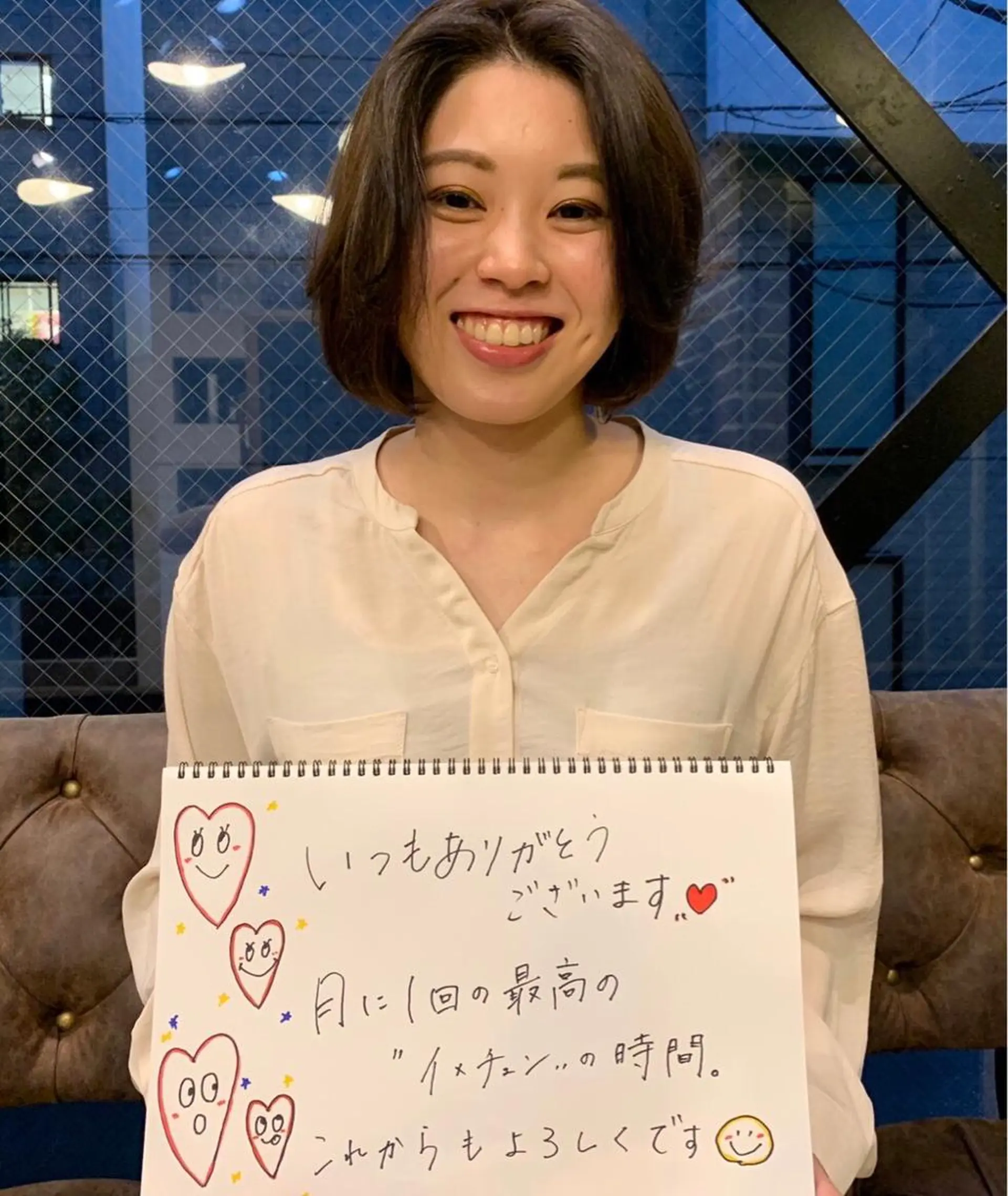 ミディアム カット ヘアカラー トリートメント また会いたくなる 美容師【KENTA】のヘアスタイル