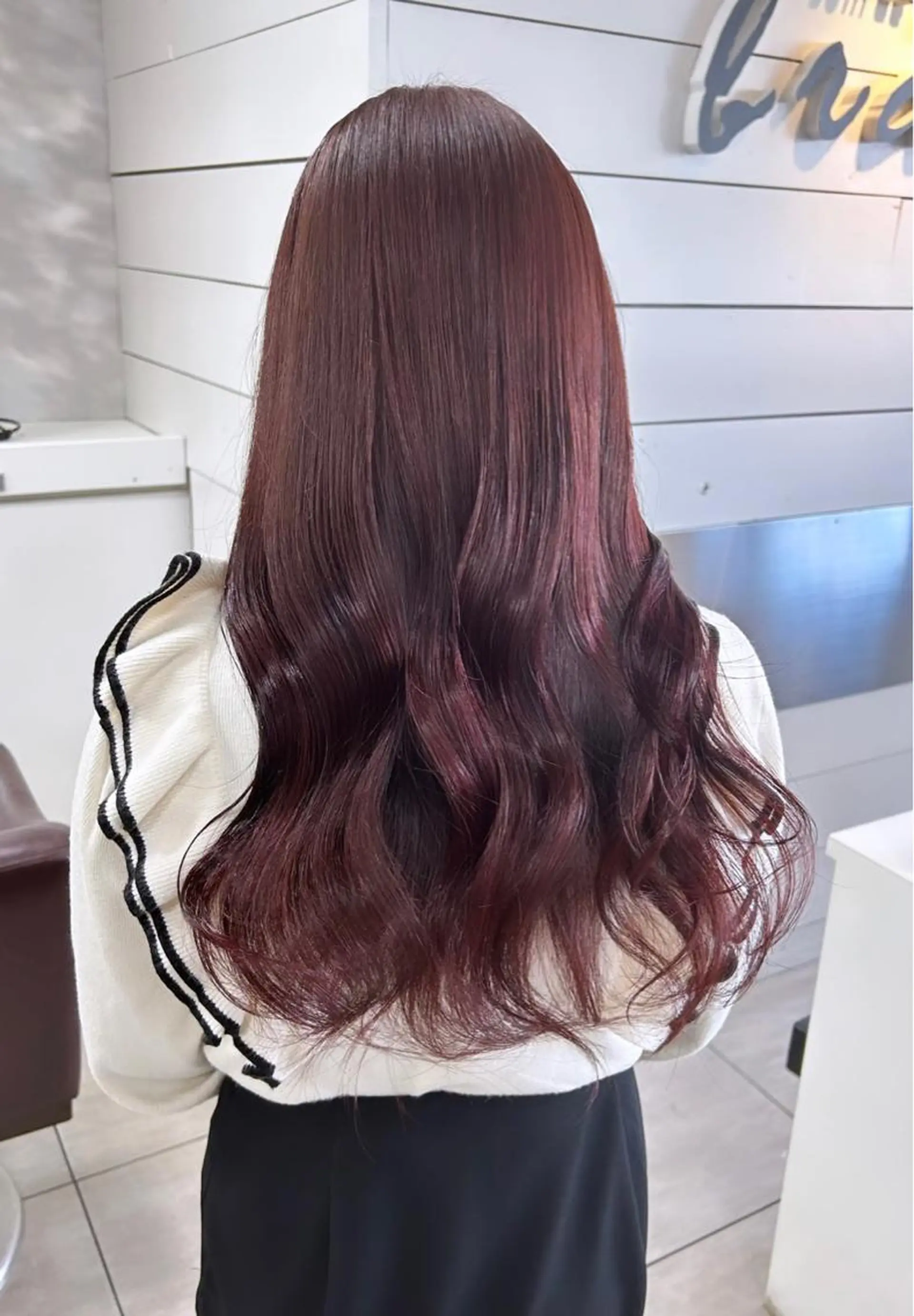 ロング カット ヘアカラー 🫧艶髪カラー🫧 森本くるみのヘアスタイル