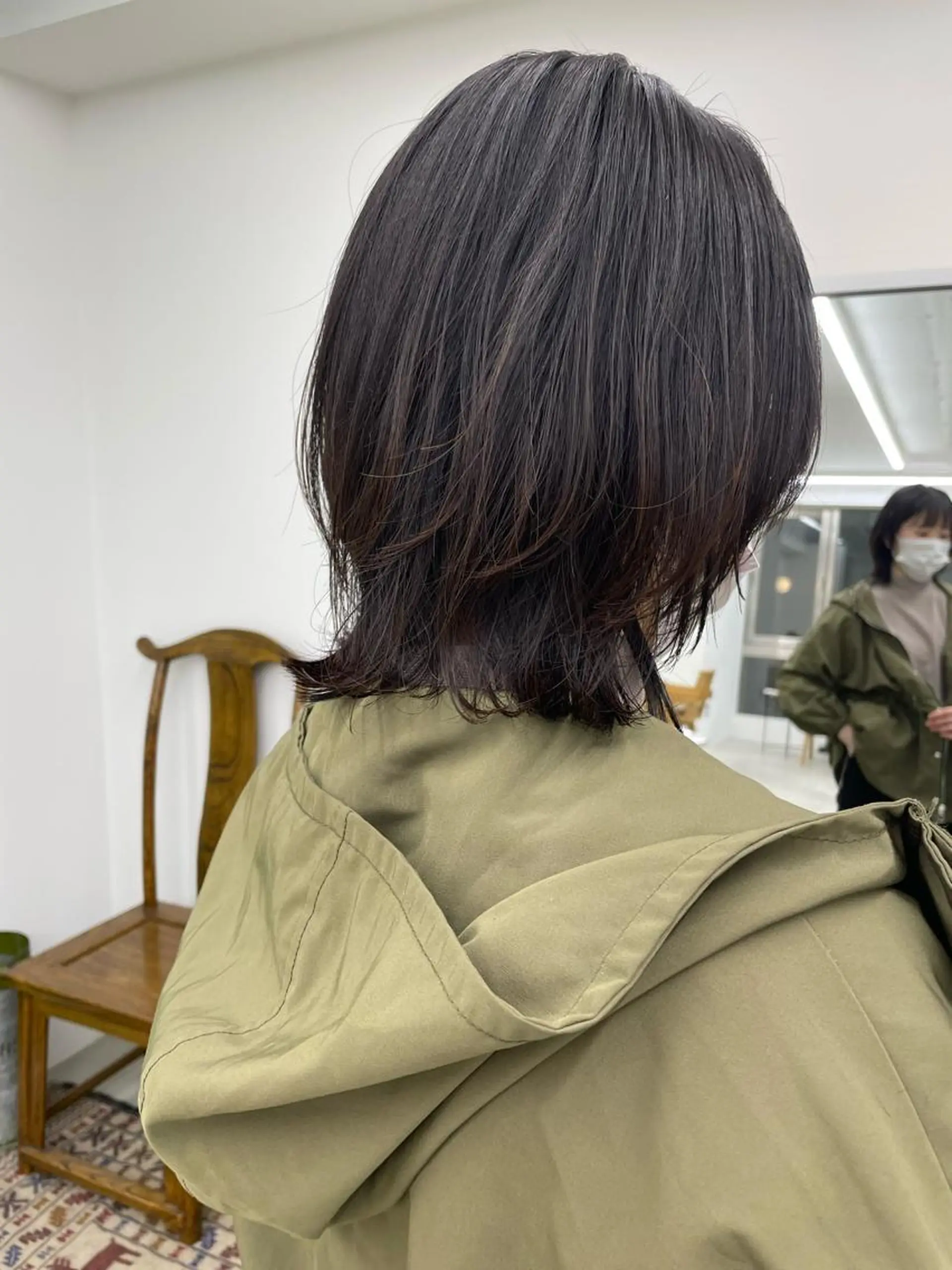 ミディアム レイヤーカット ウルフカット ウルフレイヤー sica所属・スタイル撮影 モデル募集momoのヘアスタイル