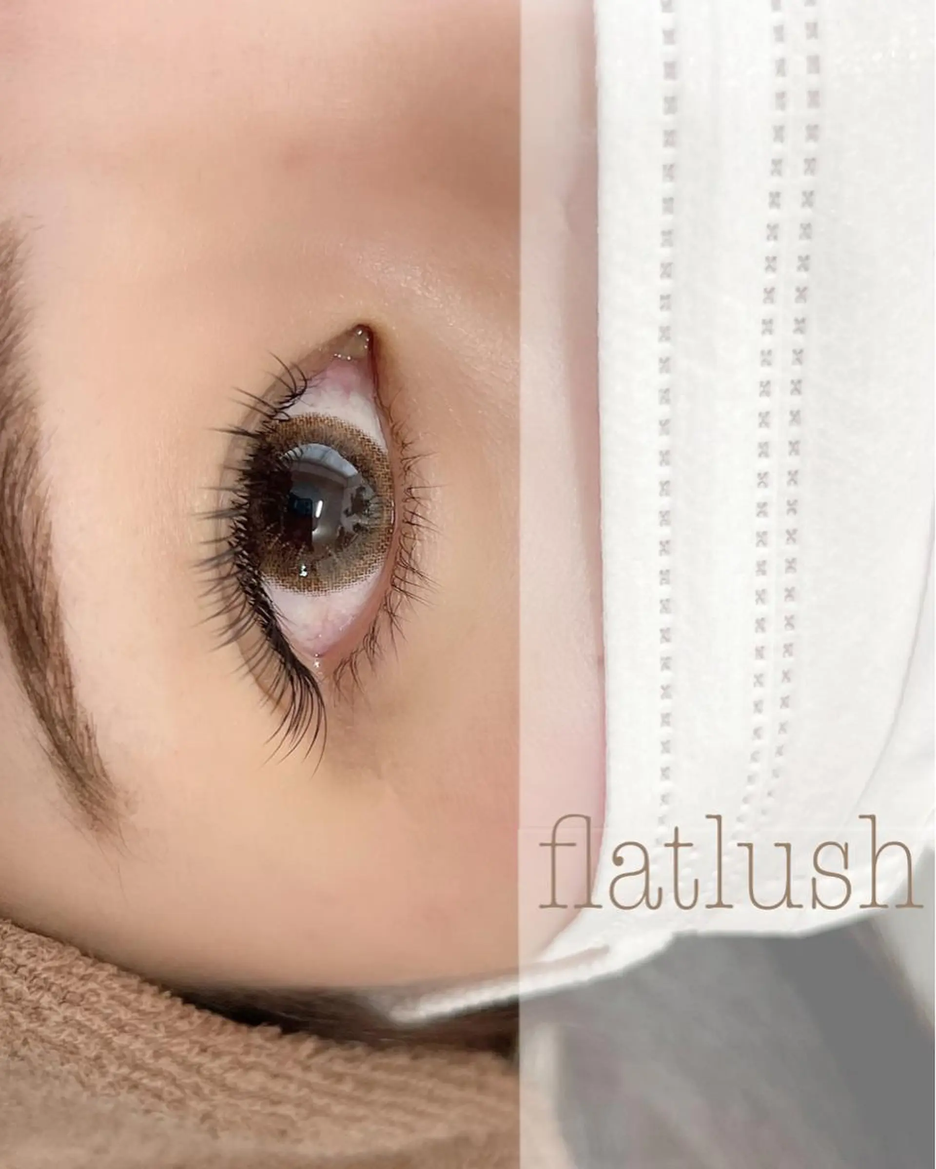 マツエク・マツパ フラットラッシュ MAHO fameuのマツエク・マツパデザイン