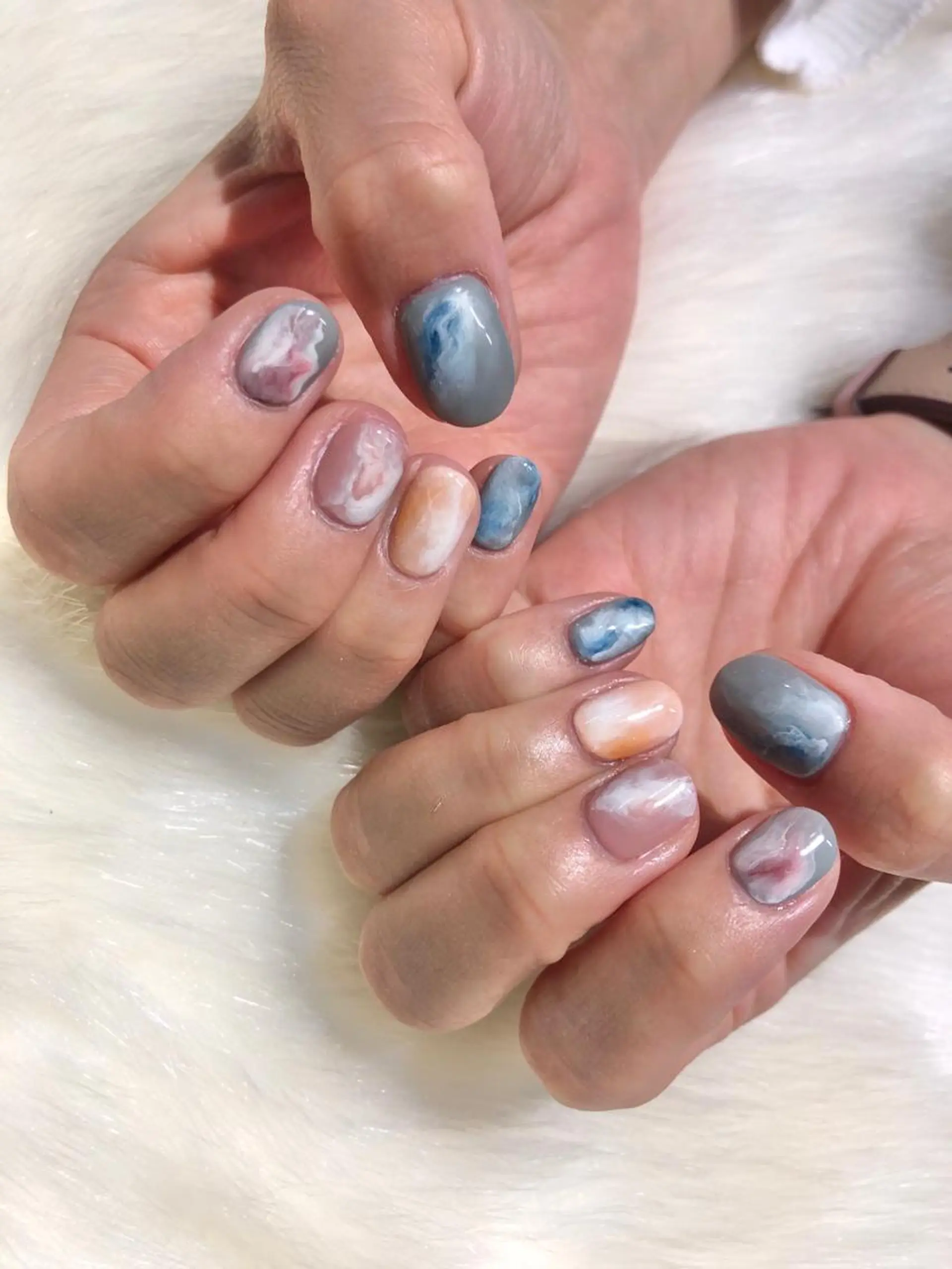 ネイル Amber21.所属・Nagahama Akariのネイルデザイン