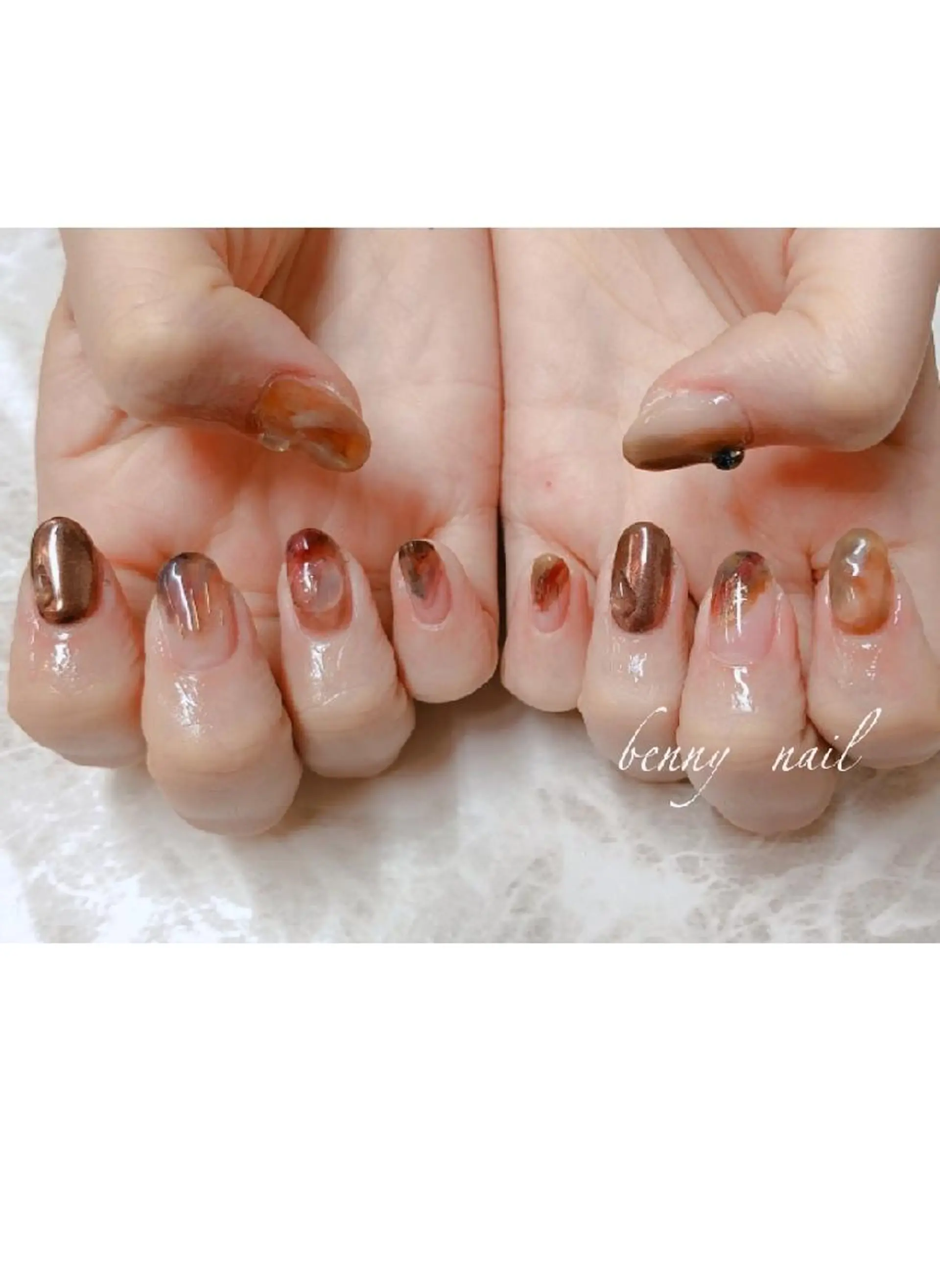 ネイル ハンドネイル 最終受付23時半 benny nailのネイルデザイン