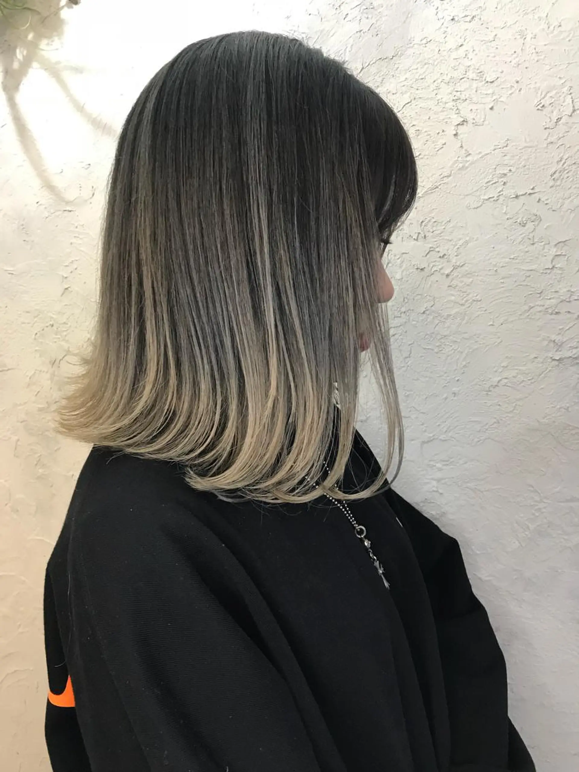 ショート カラー バレイヤージュ レイヤーカット hair studio nico...所属・アイラッシュニコ 麻生のマツエク・マツパデザイン