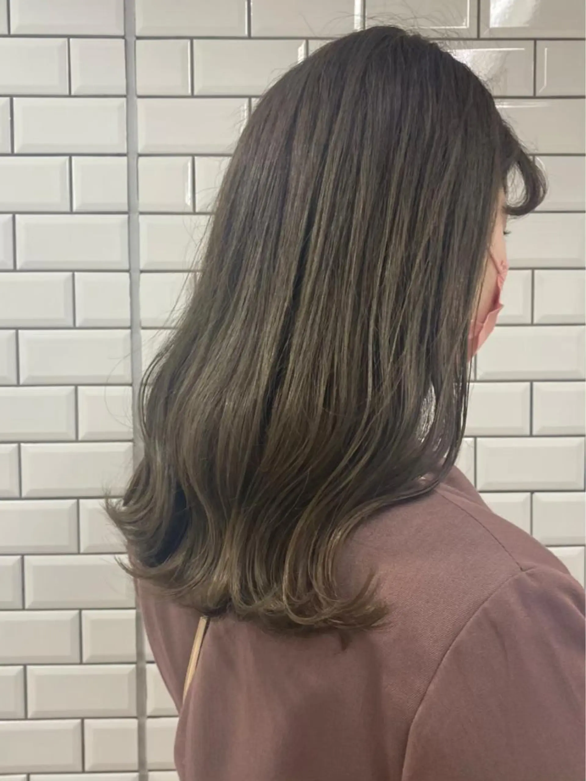 セミロング 💍大人デザイン /ハイトーン♡リクトのヘアスタイル