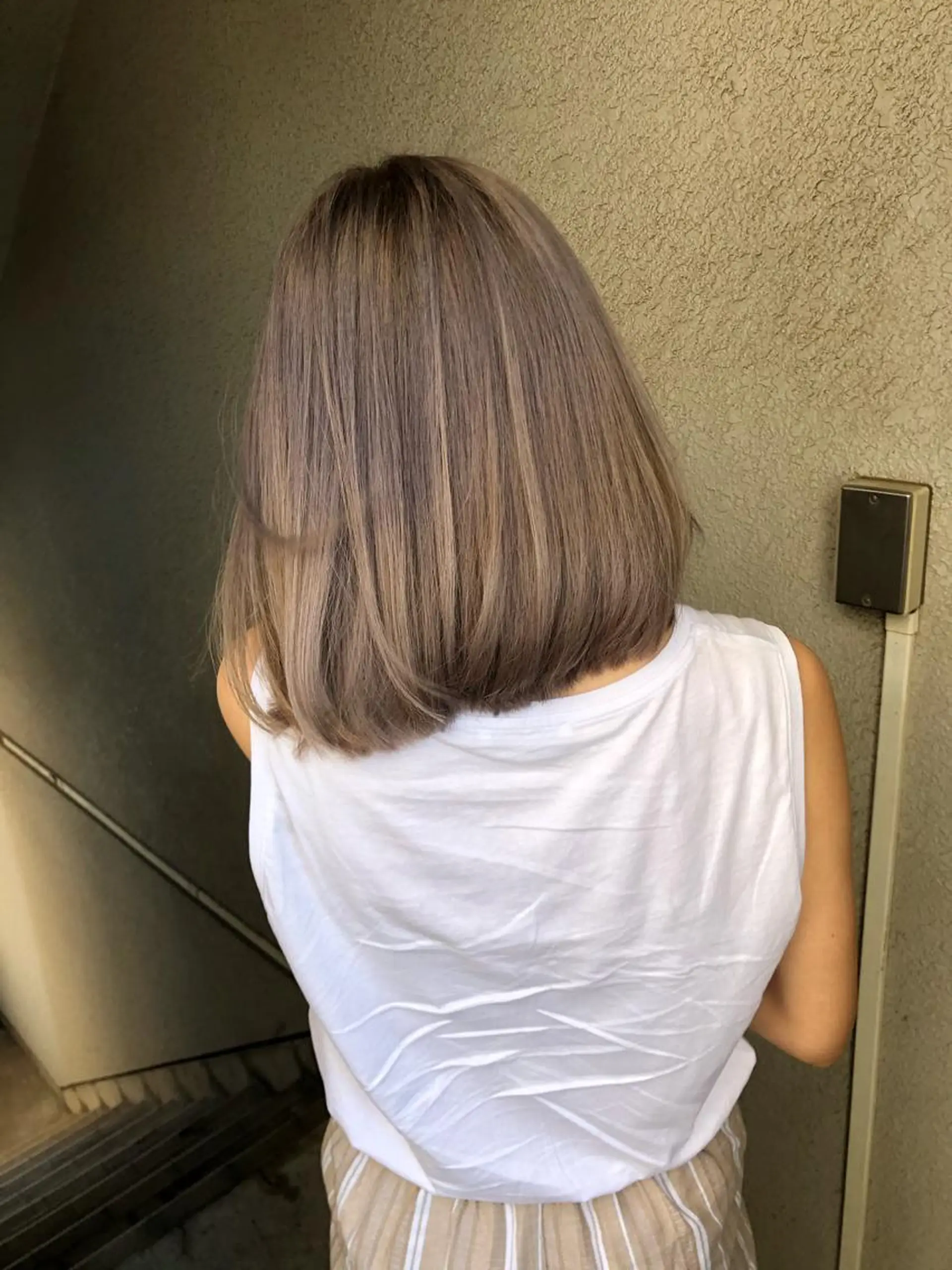 ミディアム カラー ブリーチカラー🌈 石垣翔太のヘアスタイル