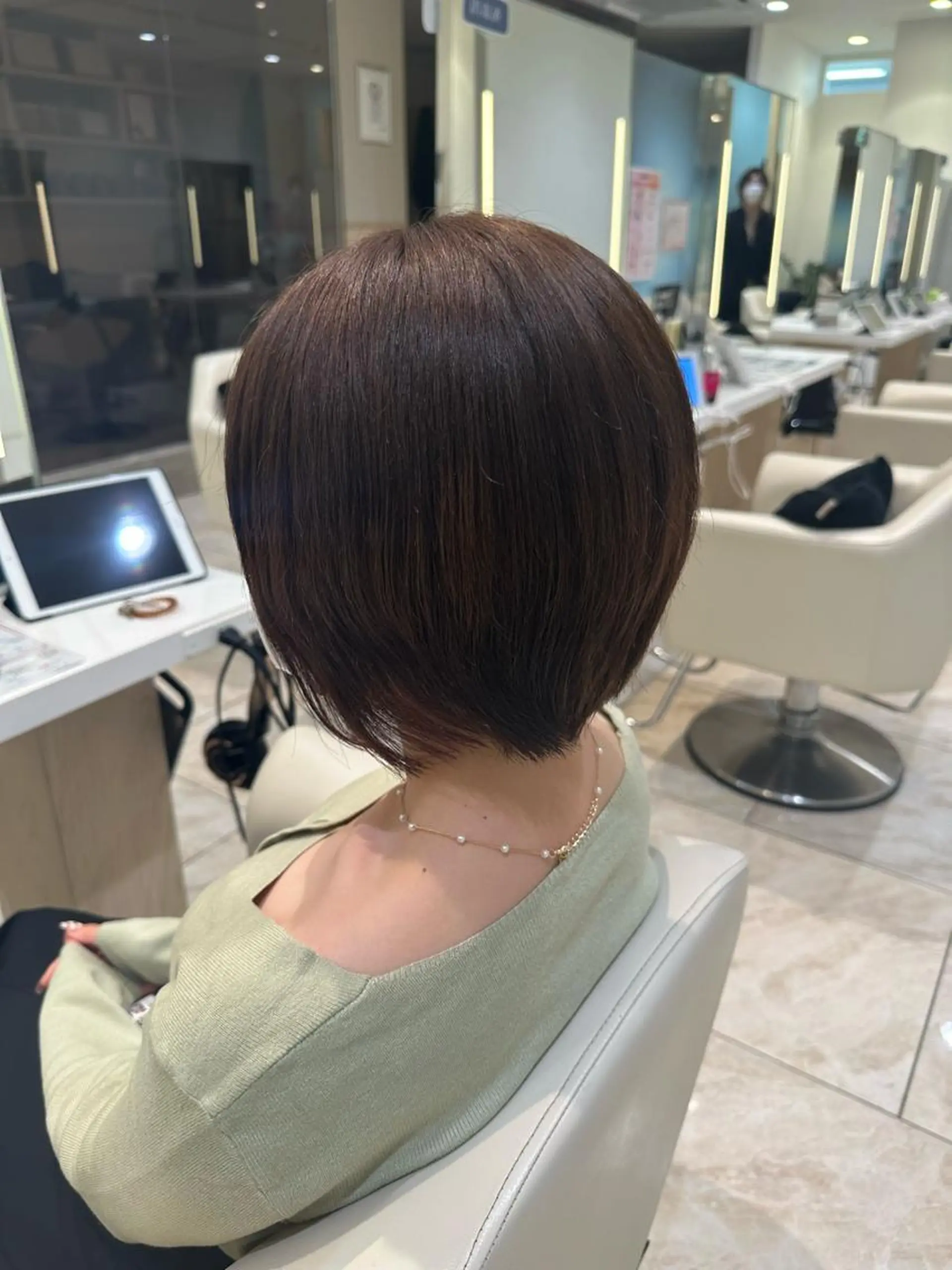 ショート カラー 波巻パーマ/毛流れ パーマ☘️りゅうせいのヘアスタイル