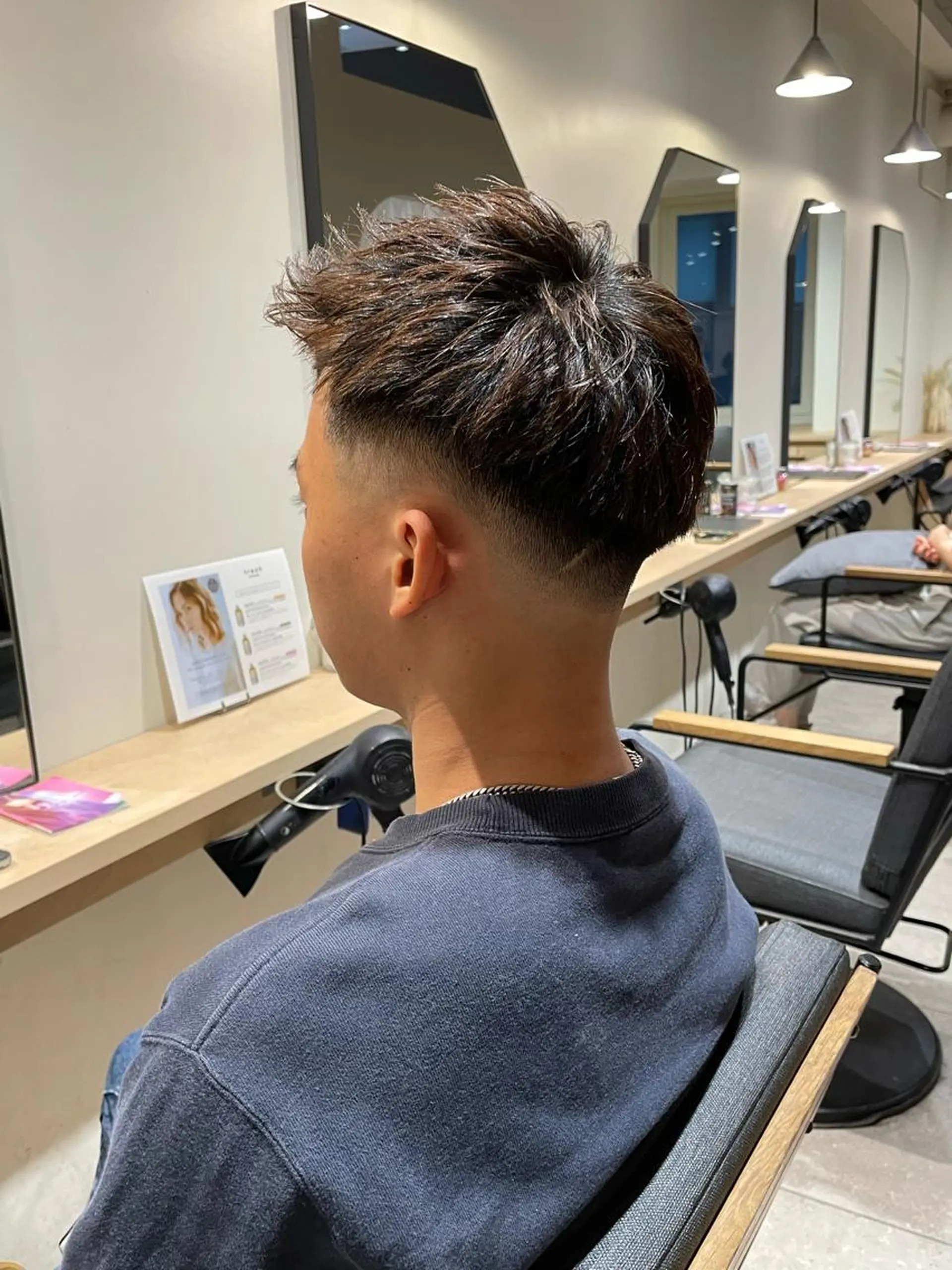 メンズ フェードカット スキンフェード カット Le'a所属・渋谷/フェード/ 國分 翔のヘアスタイル