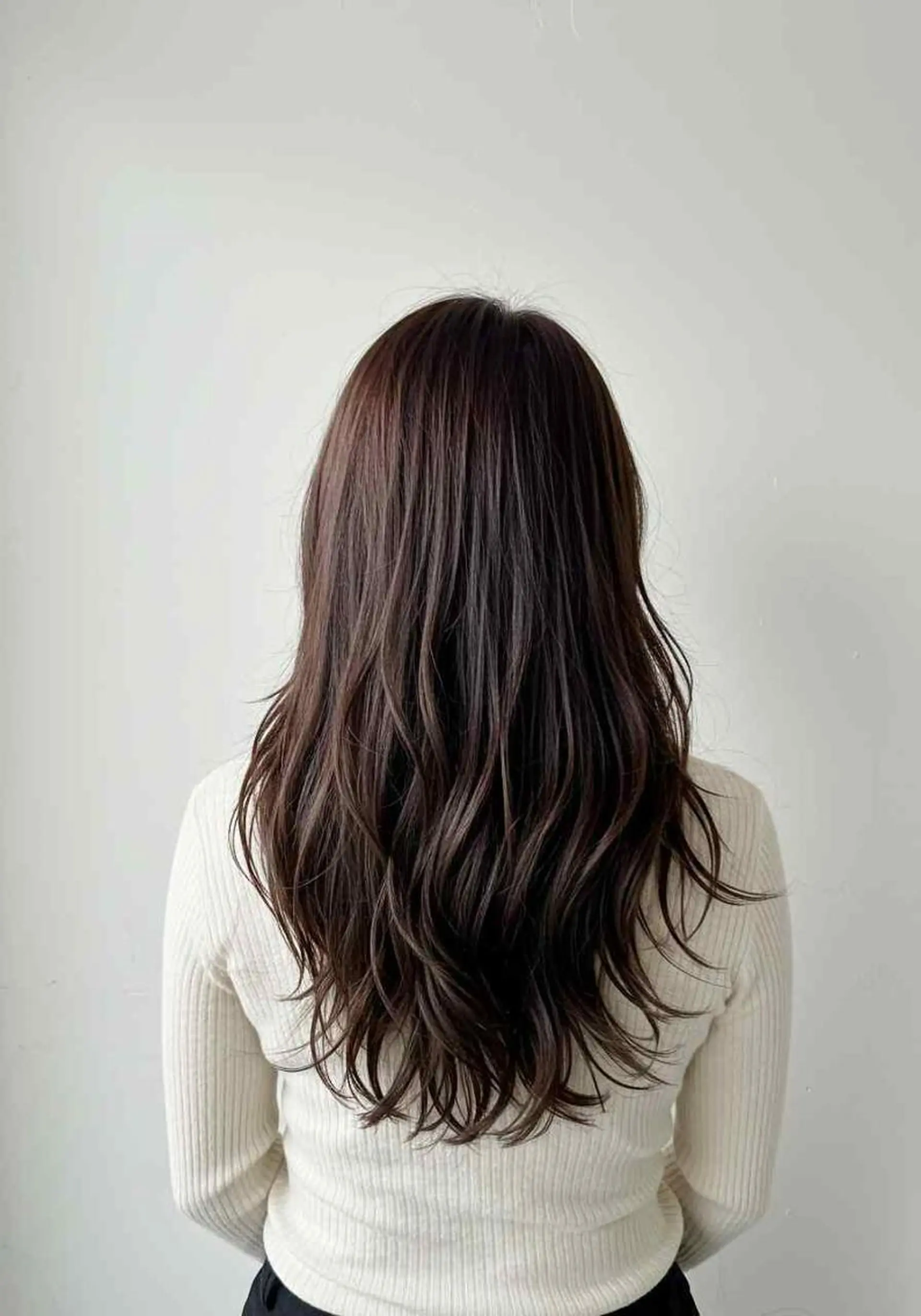 セミロング ヘアカラー 吉永 楓のヘアスタイル