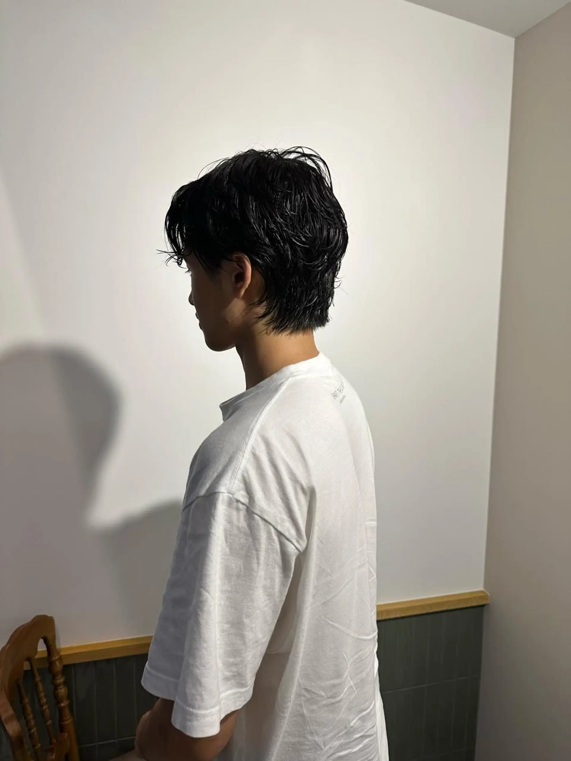 ショート カラー パーマ メンズ キッズ カット パーマ オトナヘア🌸 harukaのヘアスタイル