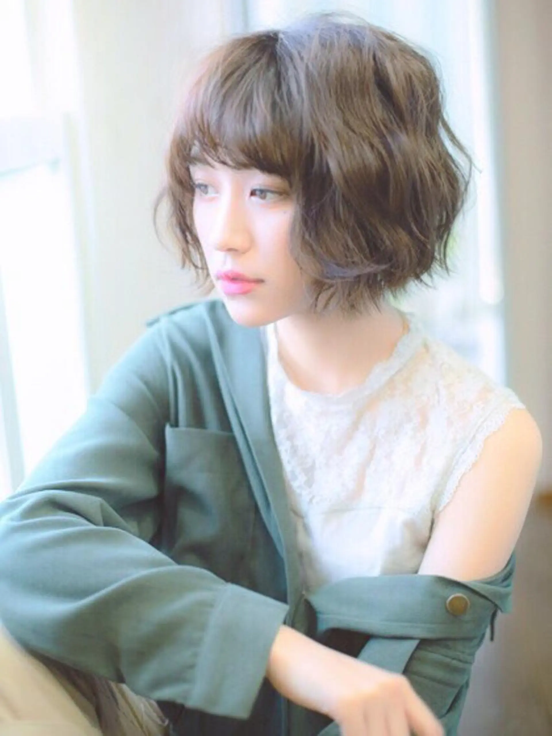 カラー benji所属・Hamatsu Misakiのヘアスタイル