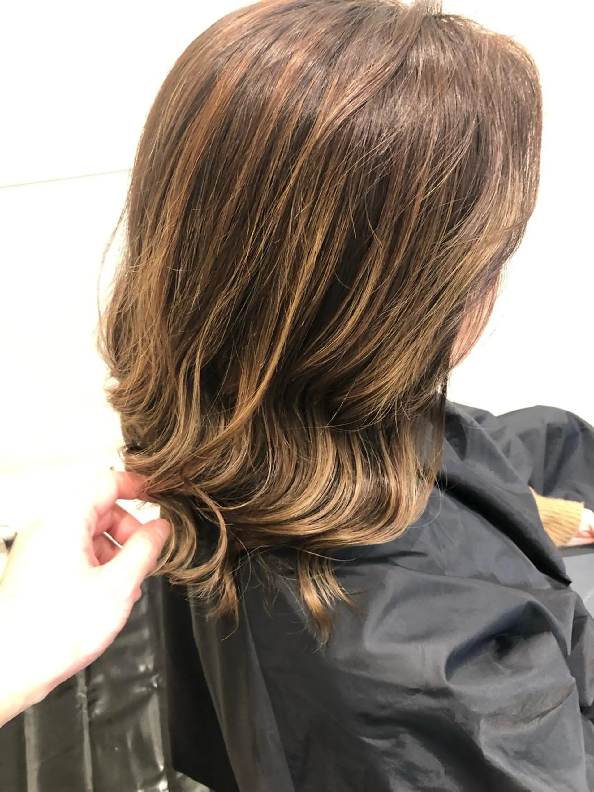 セミロング GO TODAY SHAiRE SALON原宿Stella店所属・GO TODAY シェアサロンのヘアスタイル