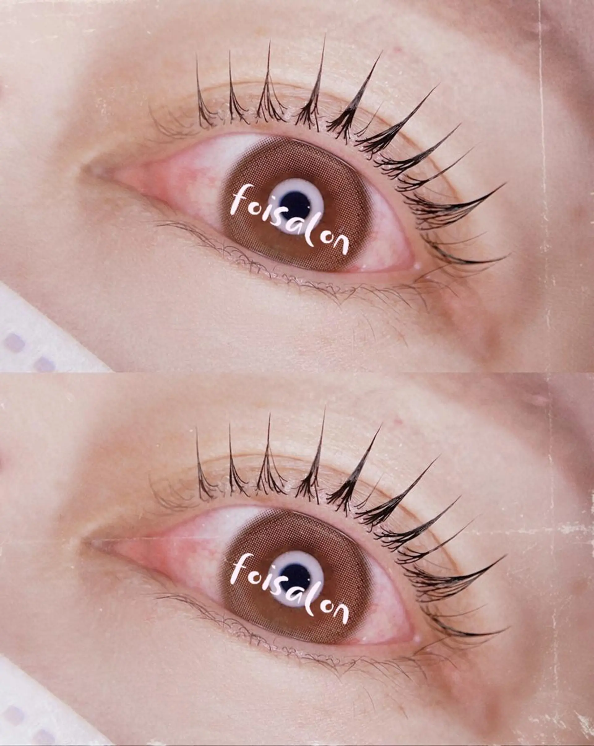 マツエク・マツパ マツパ foisalon 新宿西口店のマツエク・マツパデザイン