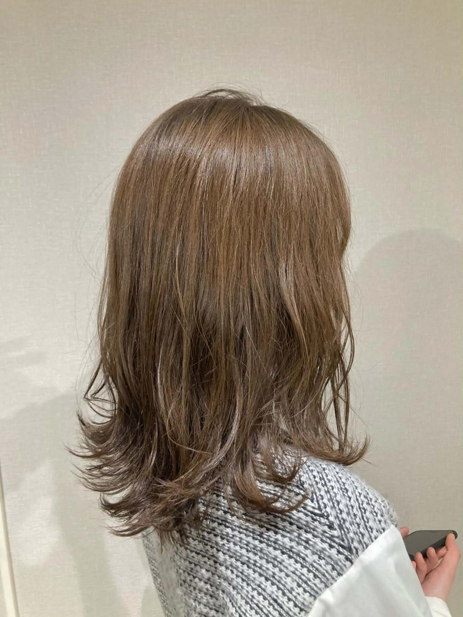 ミディアム Claire 【クレール】所属・富山駅徒歩8分/ 透明感カラーみきやのヘアスタイル